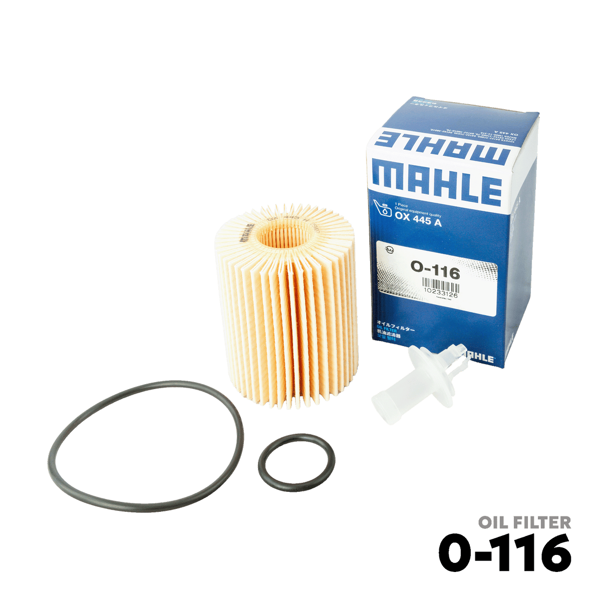 2013 - 2022 TOYOTA FJ CRUISER OIL FILTER - MAHLE - 0-116