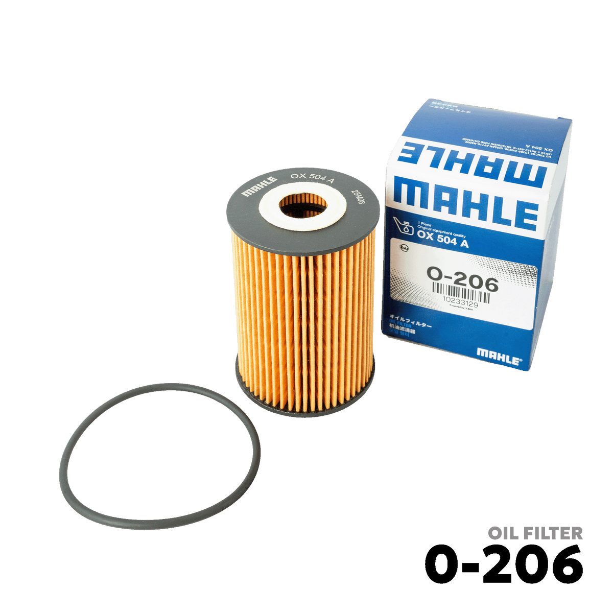2000 - 2017 NISSAN PATROL 3.0 DSL OIL FILTER - MAHLE - 0-206