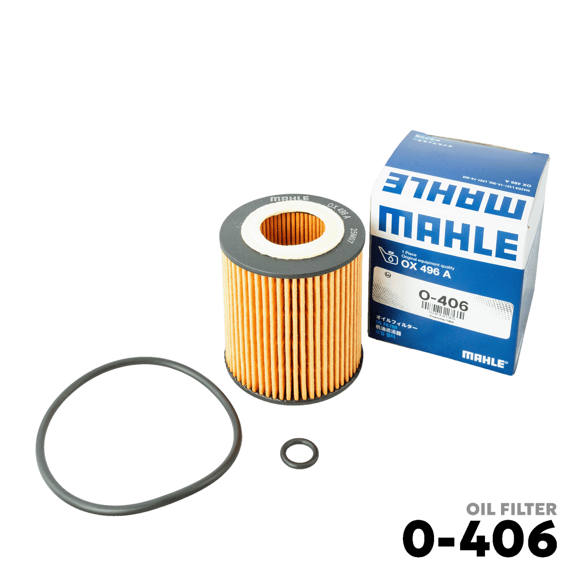 2004 - 2012 FORD ESCAPE 2.3 OIL FILTER - MAHLE - 0-406
