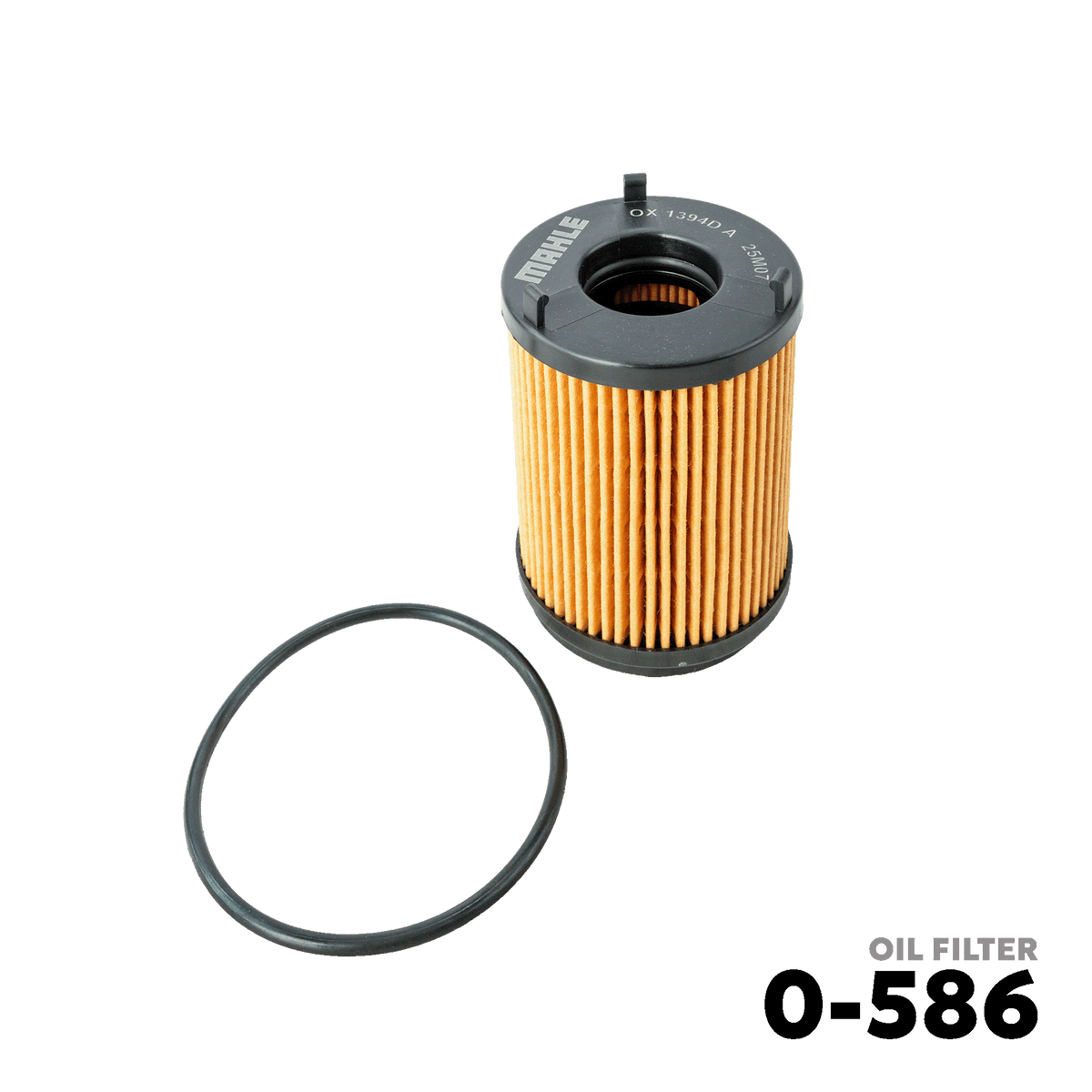 2018 - PRESENT ISUZU MU-X 1.9 RZ4E-TC OIL FILTER - MAHLE - 0-586
