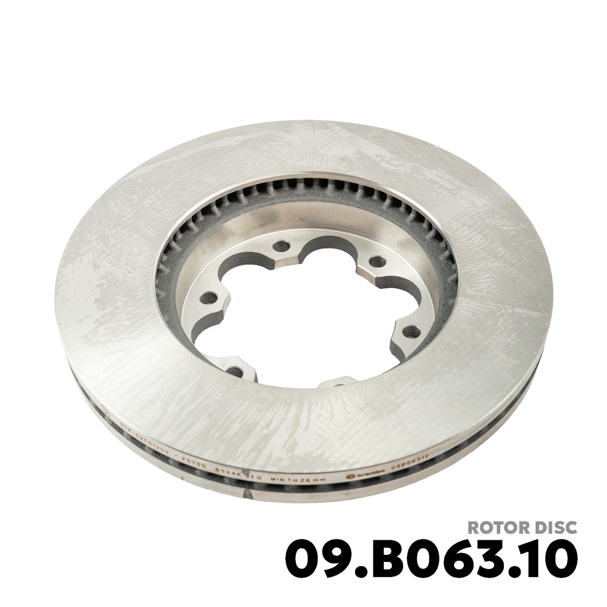 2004 - 2019 TOYOTA HIACE COMMUTER GEN 5 ROTOR DISC - BREMBO - 09.B063.10