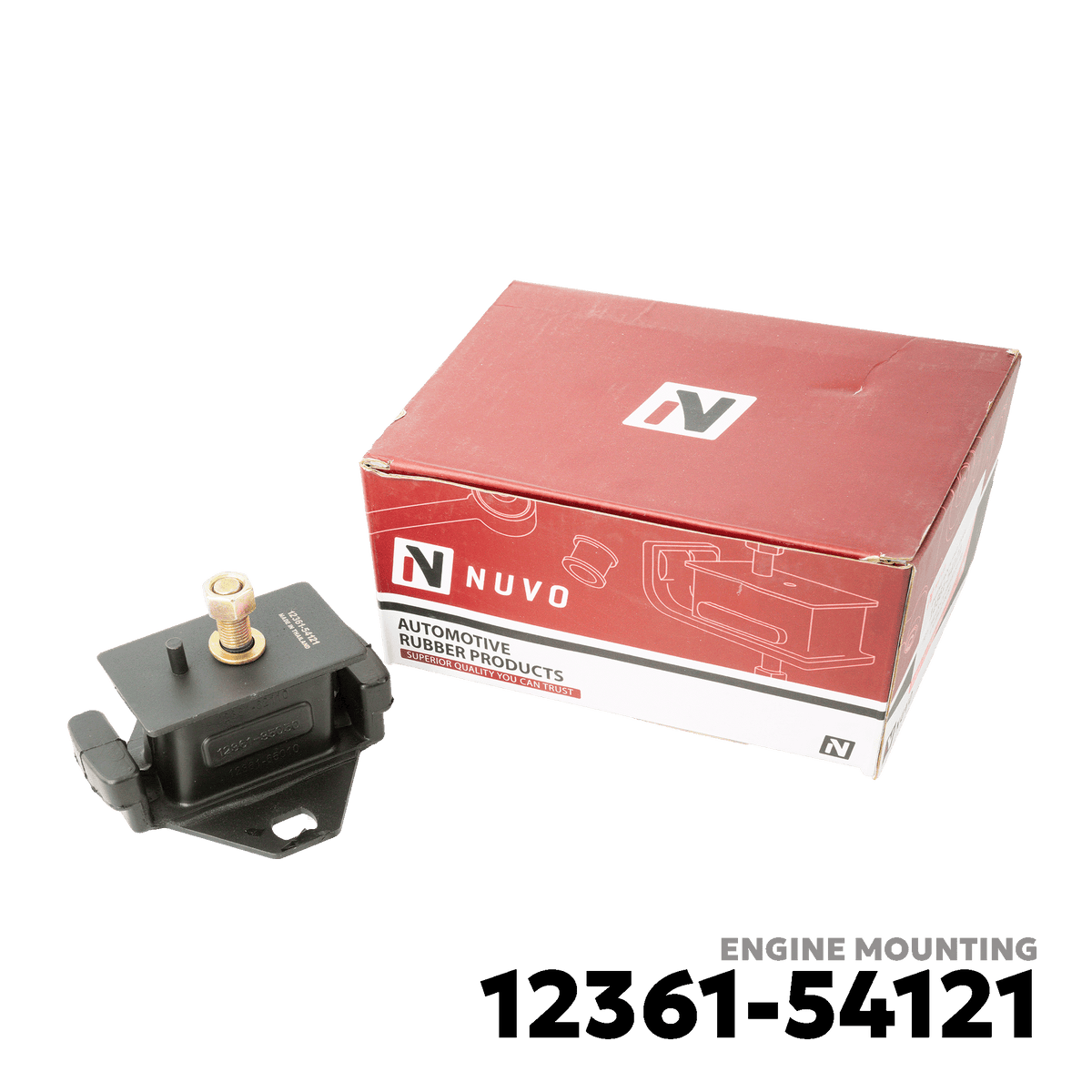 1985 - 1999 TOYOTA HILUX 4X4 ENGINE MOUNTING - NUVO-PRO - 12361-54121