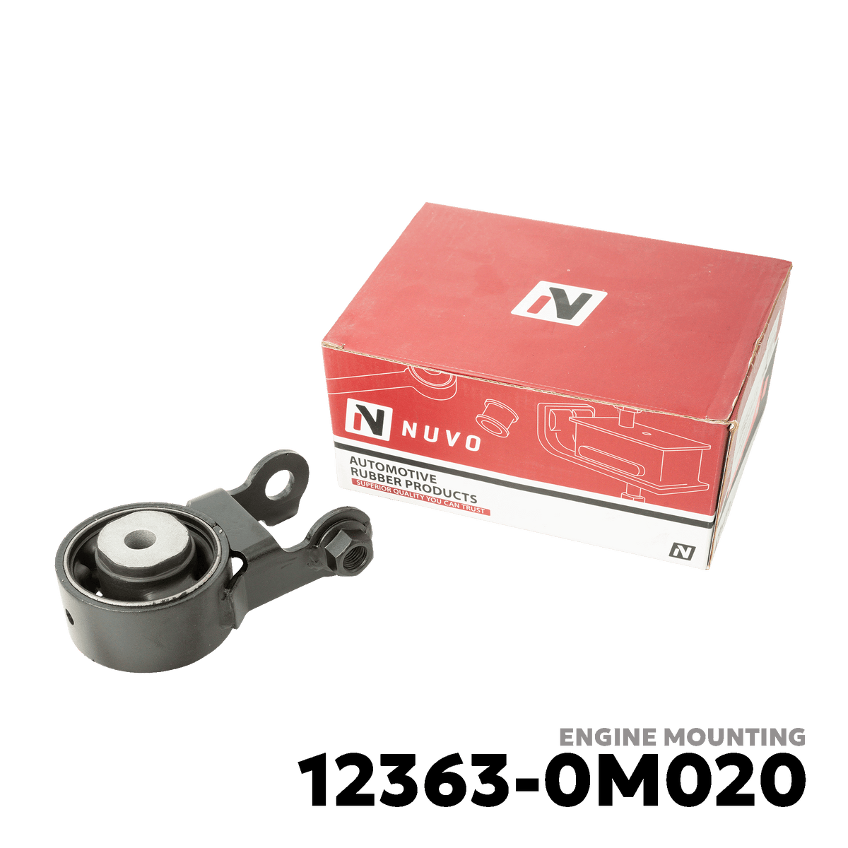 2007 - 2014 TOYOTA VIOS GEN 2 BATMAN ENGINE MOUNTING - NUVO-PRO - 12363-0M020