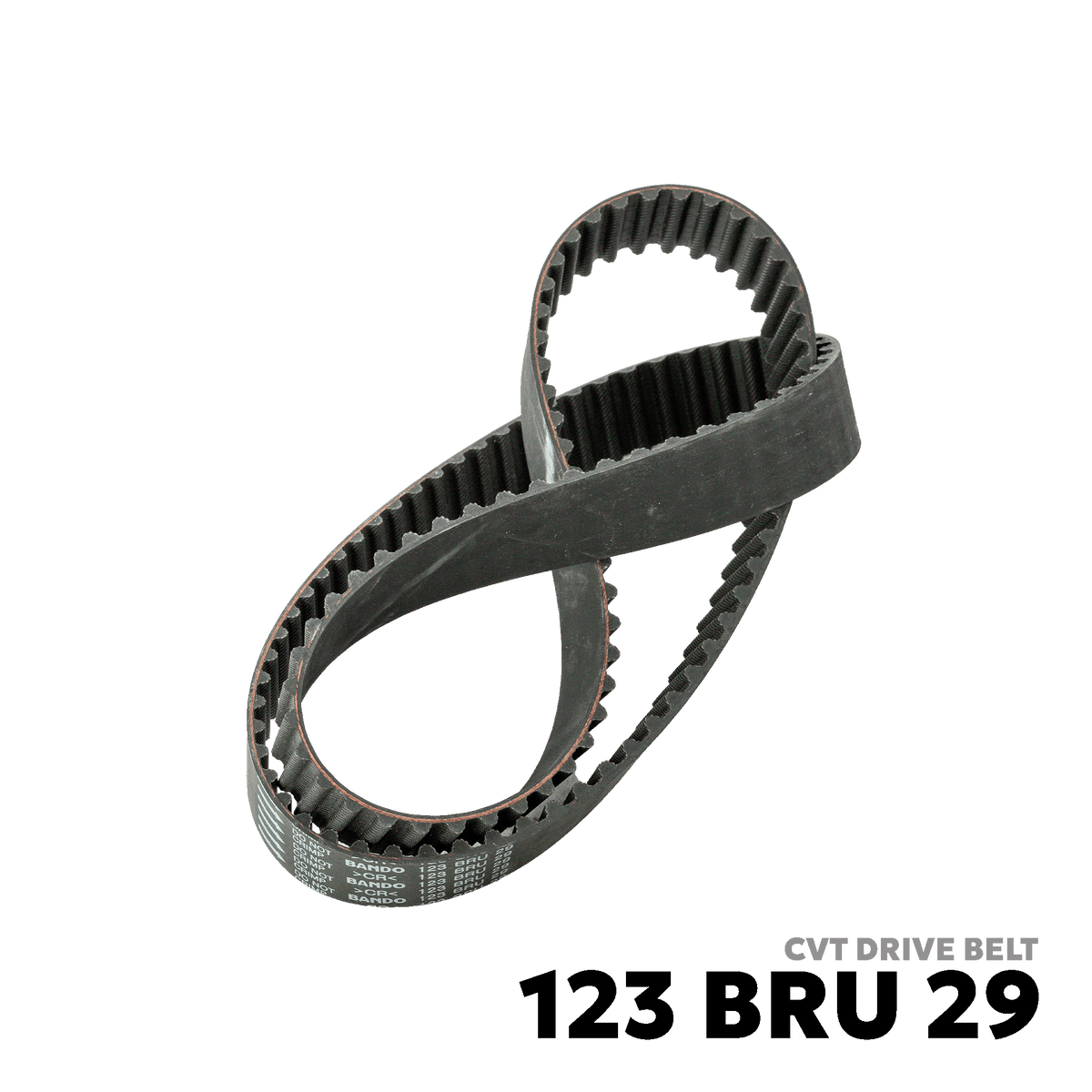 1998 - 2009 MITSUBISHI ADVENTURE GAS CVT DRIVE BELT - BANDO OHC - 123B-RU29