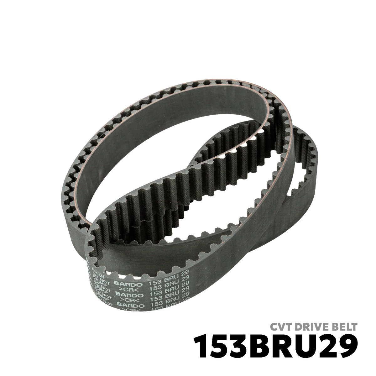 1992 - 2006 MITSUBISHI LANCER EVO CVT DRIVE BELT - BANDO OHC - 153B-RU29