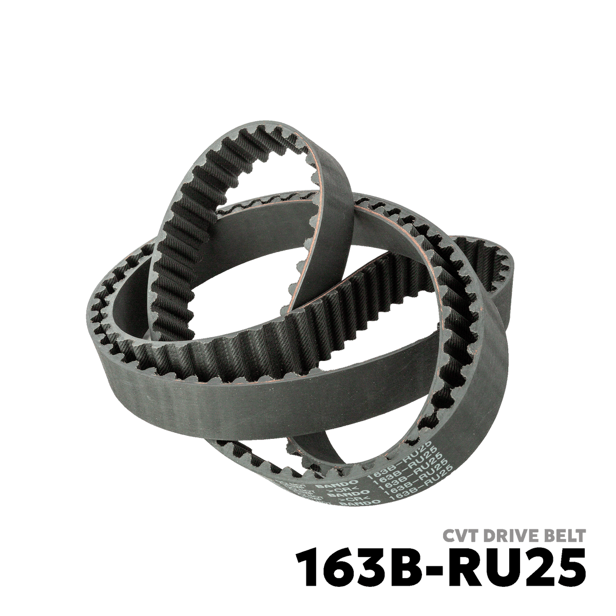 1987 - 2019 MITSUBISHI L300 / VERSA / FB DELUXE / EXCEED CVT DRIVE BELT - BANDO OHC - 163B-RU25