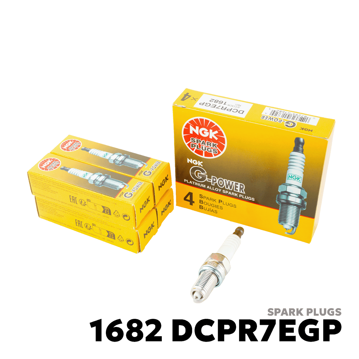 2006 - 2015 TOYOTA AVANZA GEN 1 / 2 SPARK PLUGS - NGK - 1275 CR8E