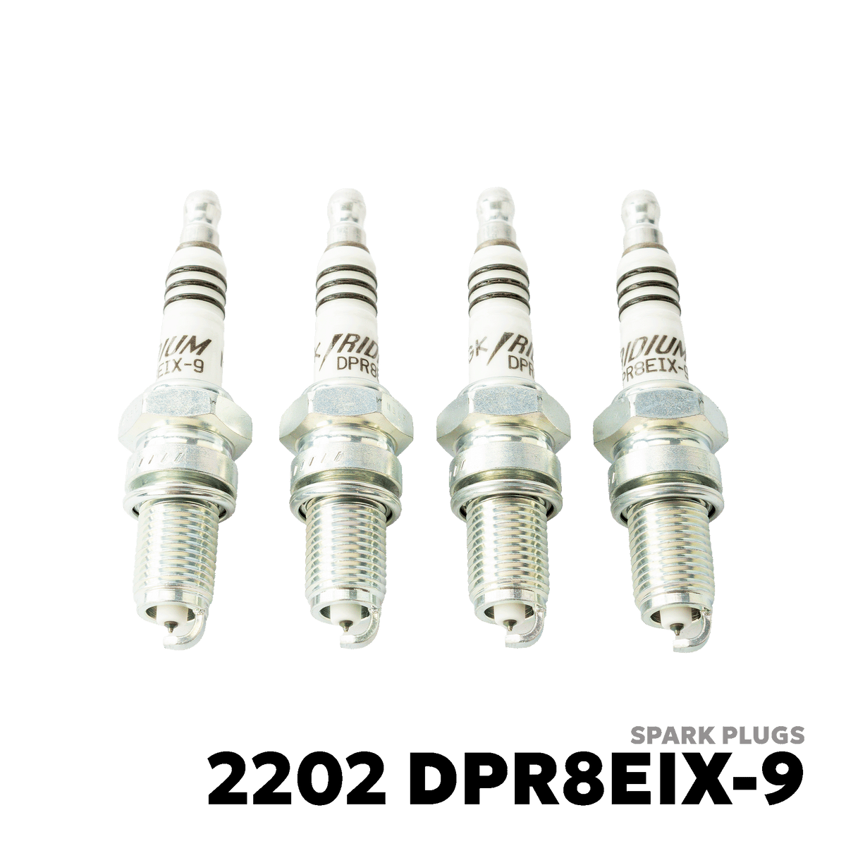 1976 - 2014 HONDA TMX 155 SPARK PLUGS - NGK - 2202 DPR8EIX-9