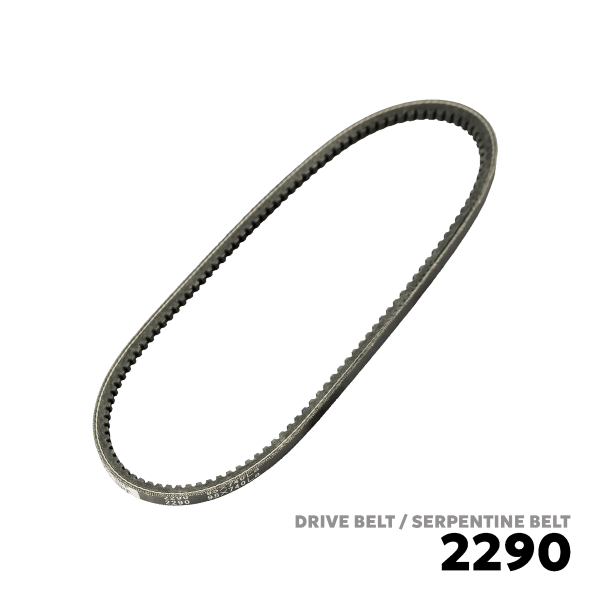 1990 - 2004 KIA PRIDE CD5 HATCHBACK / GTX / WAGON DRIVE BELT - BANDO 2290 9.5X740LA