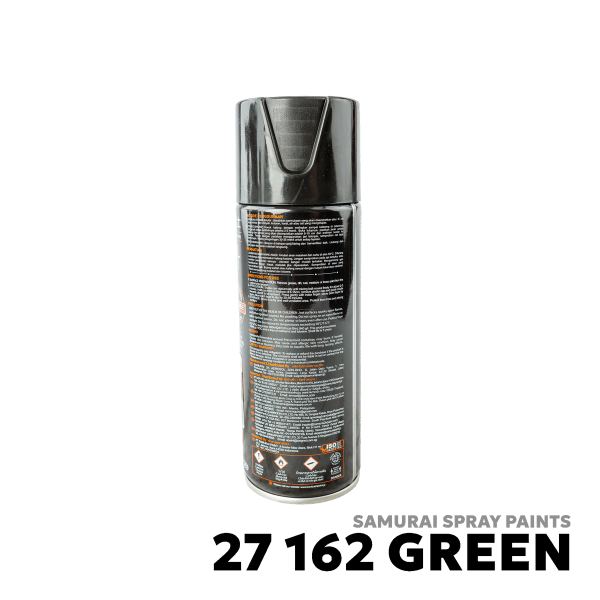 ALL VEHICLES SPRAY PAINT - SAMURAI - 27 162 GREEN
