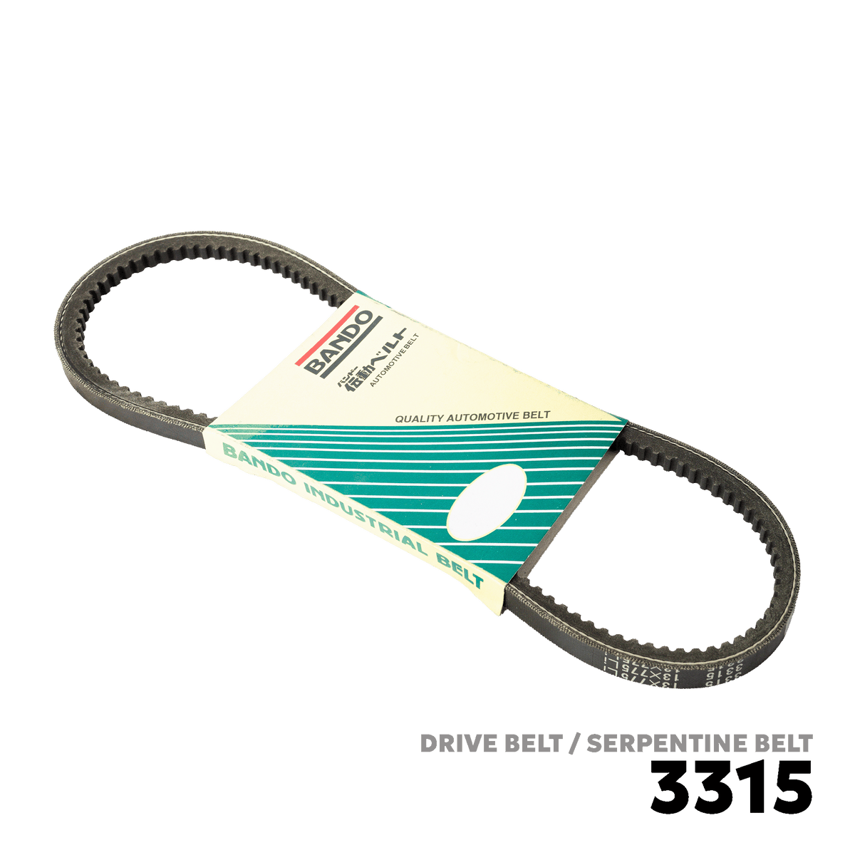 1993 - 2002 TOYOTA TAMARAW FX DSL DRIVE BELT - BANDO 3315 13X775Li