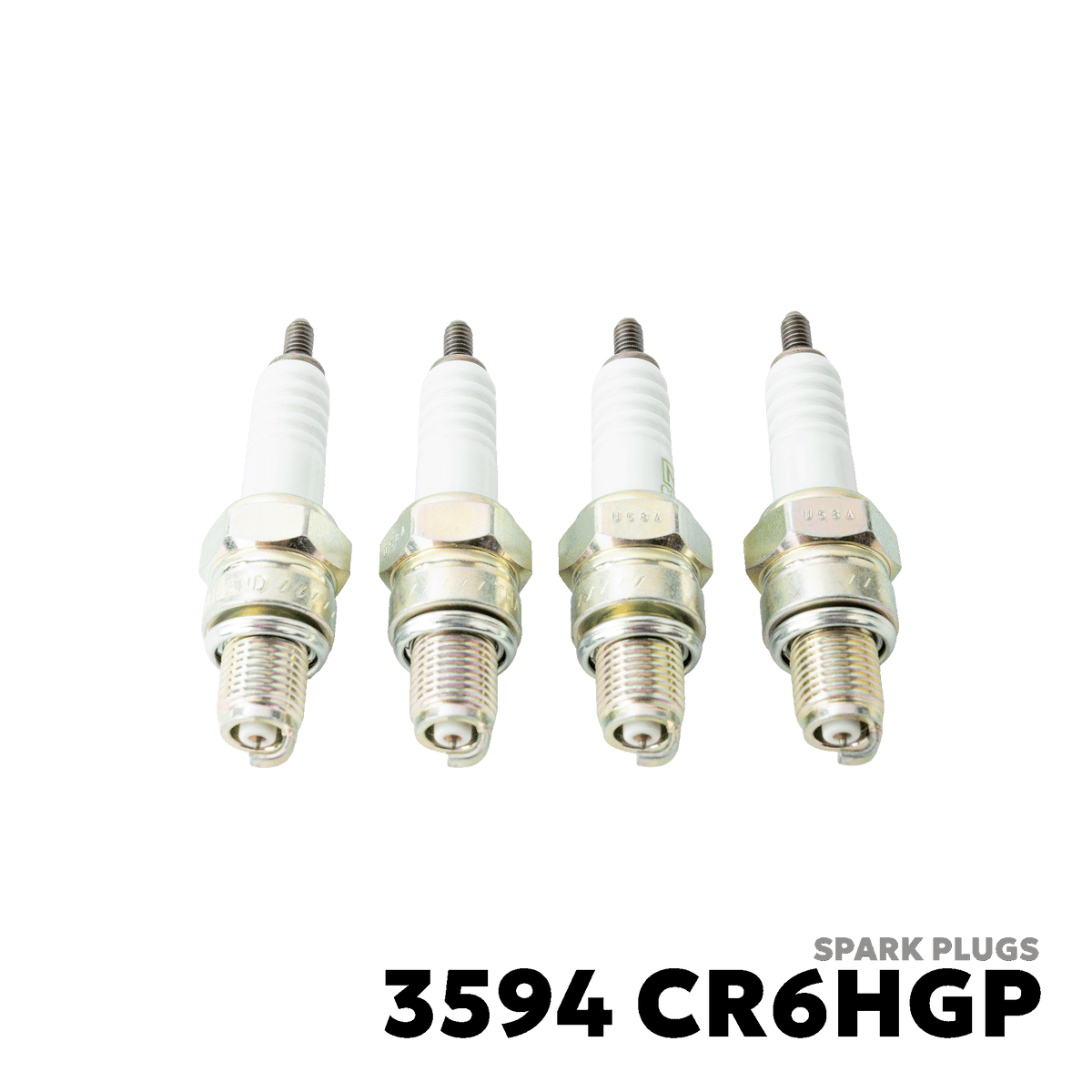 2007 - 2021 YAMAHA MIO SPORTY / AMORE / SOUL 115 CARB SPARK PLUGS - NGK - 3594 CR6HGP