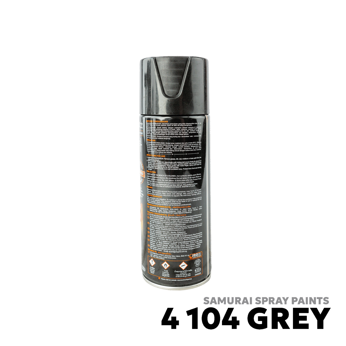 ALL VEHICLES SPRAY PAINT - SAMURAI - 4 104 GREY