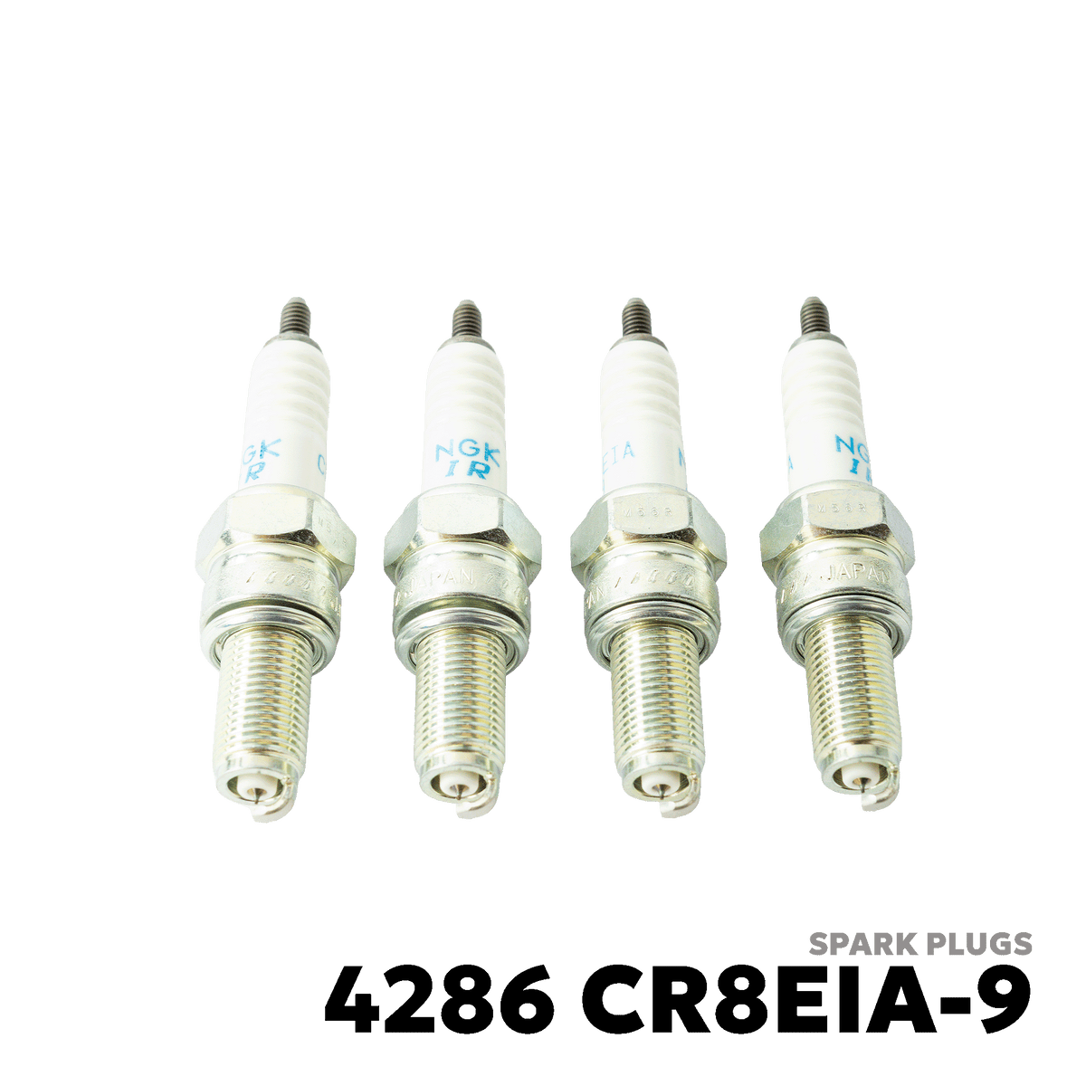 2007 - PRESENT SUZUKI V-STROM 650 / DL650 / DL650XT / DL650XT SPARK PLUGS - NGK - 4286 CR8EIA-9