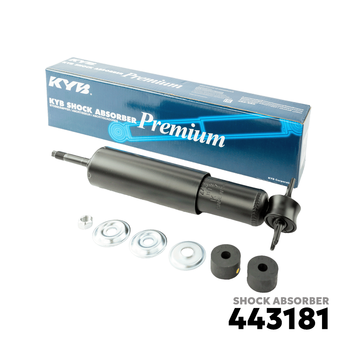 1991 - 1996 TOYOTA TAMARAW FX SHOCK ABSORBER - KYB - 443181