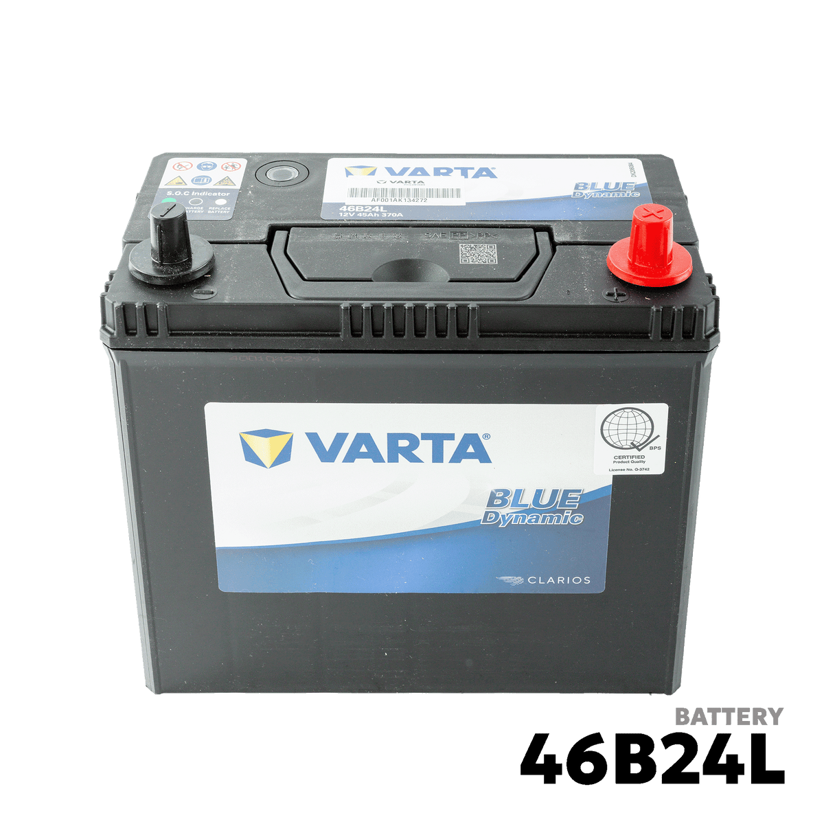 2003 - 2022 TOYOTA VIOS GEN 1 / 2 / 3 BATTERY - VARTA - 46B24L