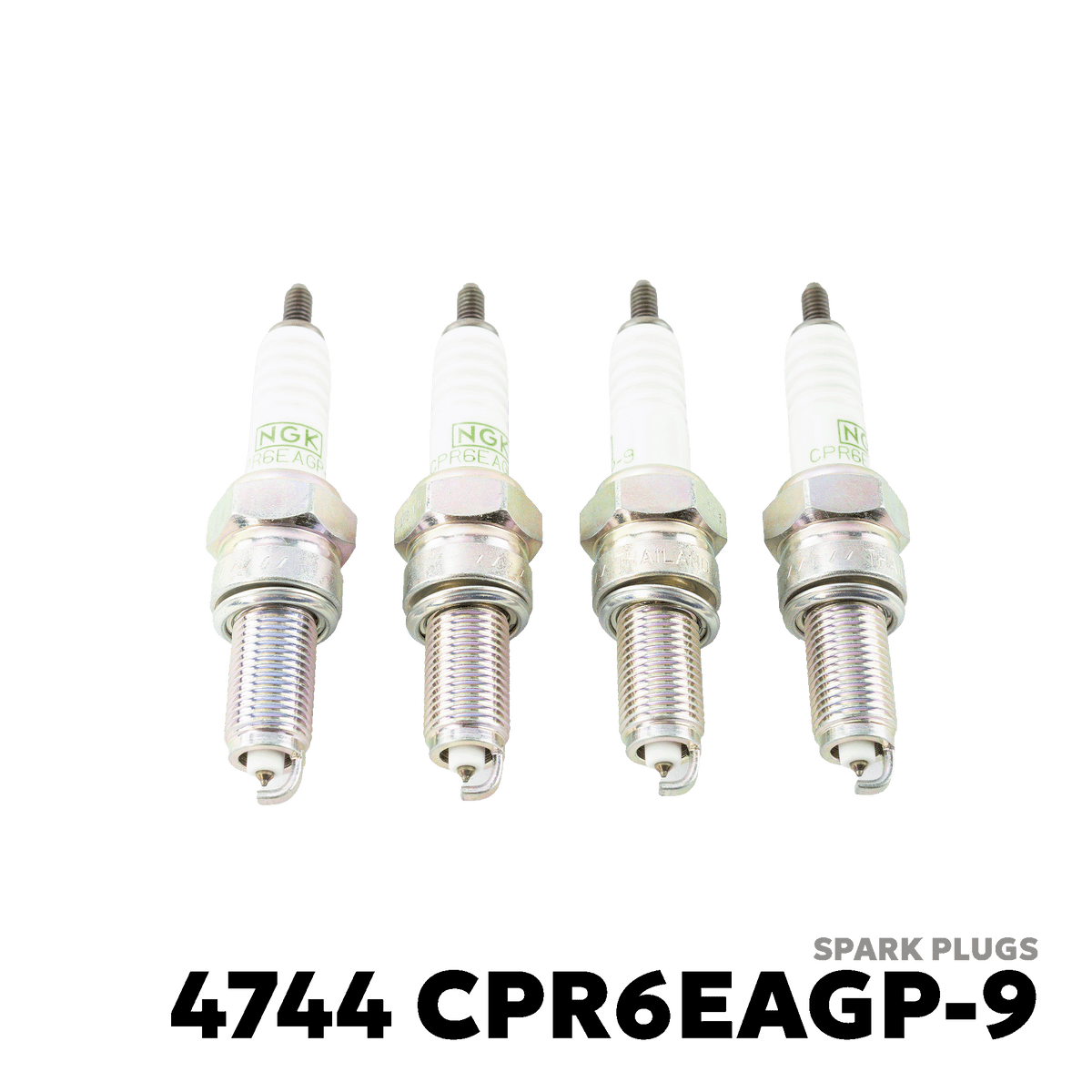 2007 - 2026 HONDA XMR 125 FI / CARB / RS / DS / DSX / TRINITY SPARK PLUGS - NGK - 4744 CPR6EAGP-9