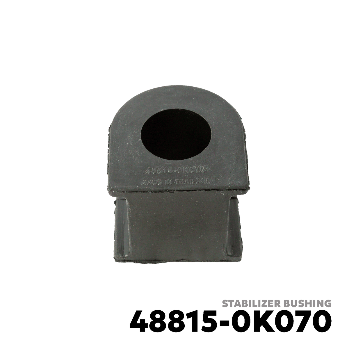 2004 - 2015 TOYOTA INNOVA GEN 1 STABILIZER BUSHING - NUVO-PRO - 48815-0K070