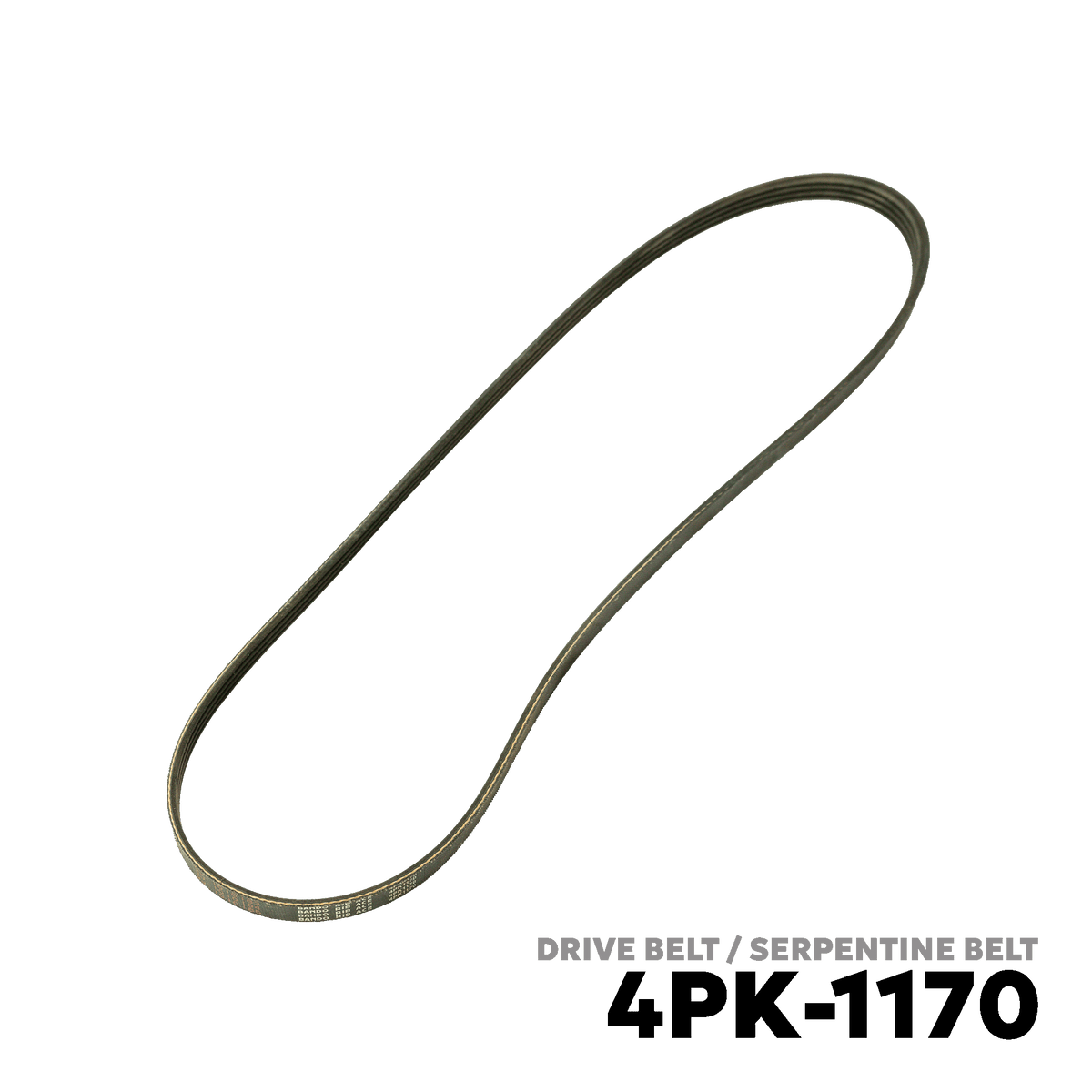 1999 - 2005 TOYOTA ECHO DRIVE BELT - BANDO 4PK-1170