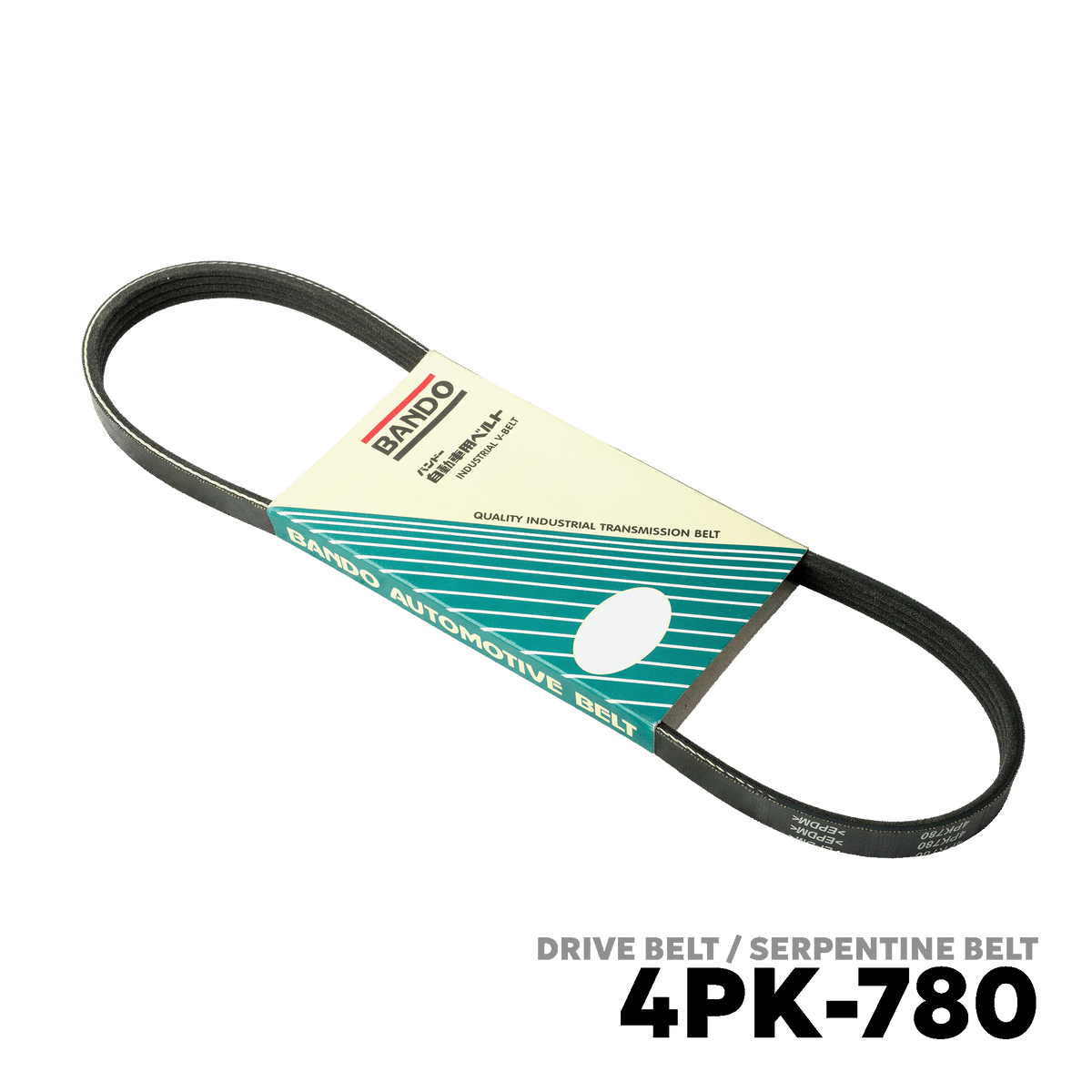 2003 - 2012 TOYOTA VIOS GEN 1 / 2 DRIVE BELT - BANDO 4PK-780