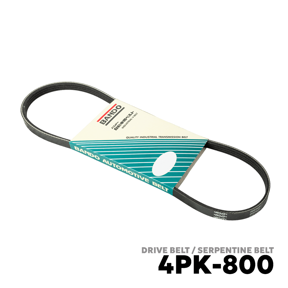 2003 - 2012 TOYOTA VIOS GEN 1 / 2 DRIVE BELT - BANDO 4PK-800
