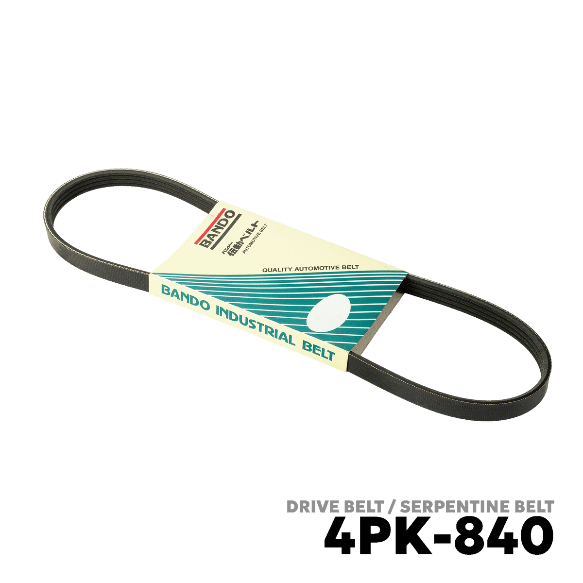 2018 - 2024 SUZUKI SWIFT GEN 4 DRIVE BELT - BANDO 4PK-840