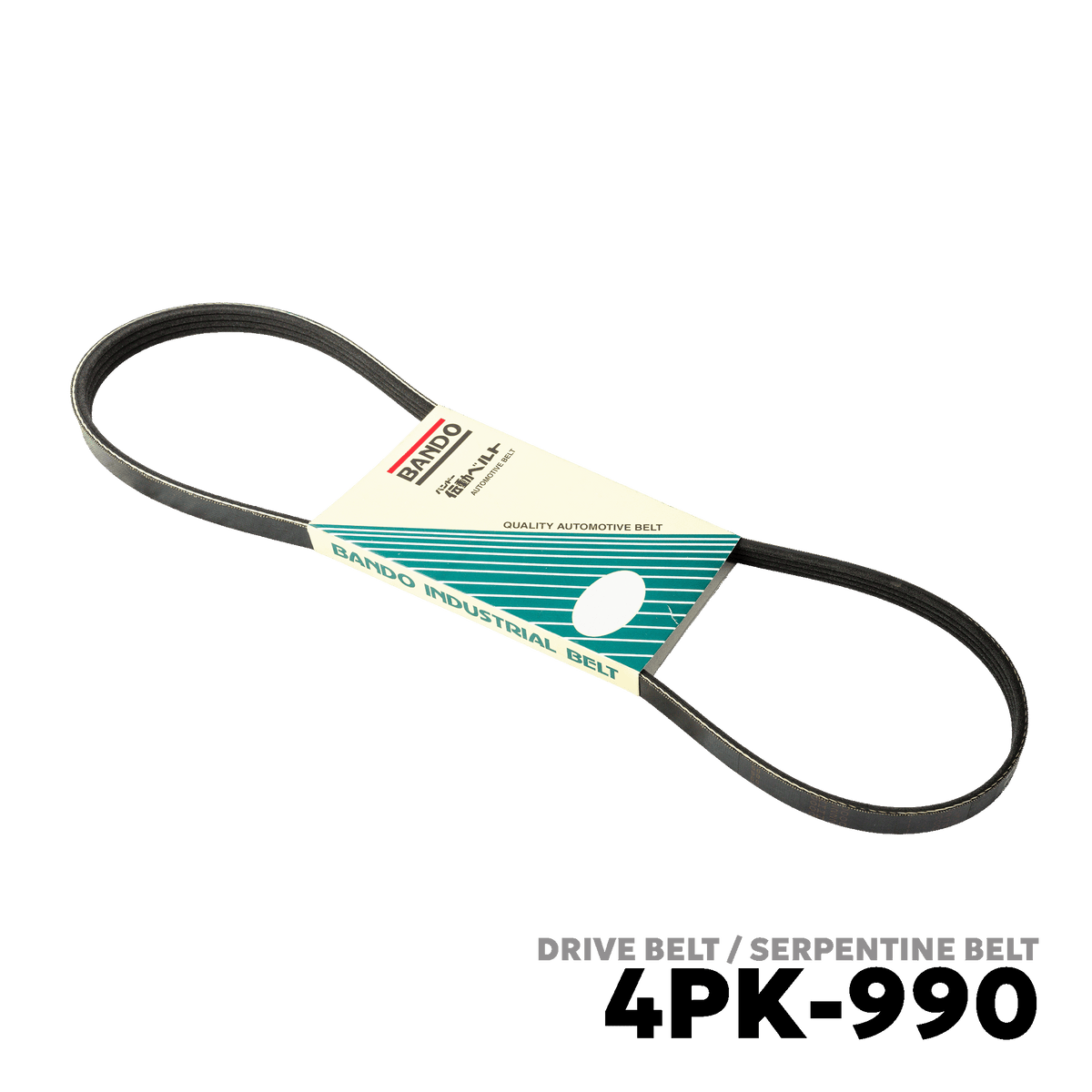1996 - 2004 MITSUBISHI PAJERO (GEN 2) DRIVE BELT - BANDO 4PK-990