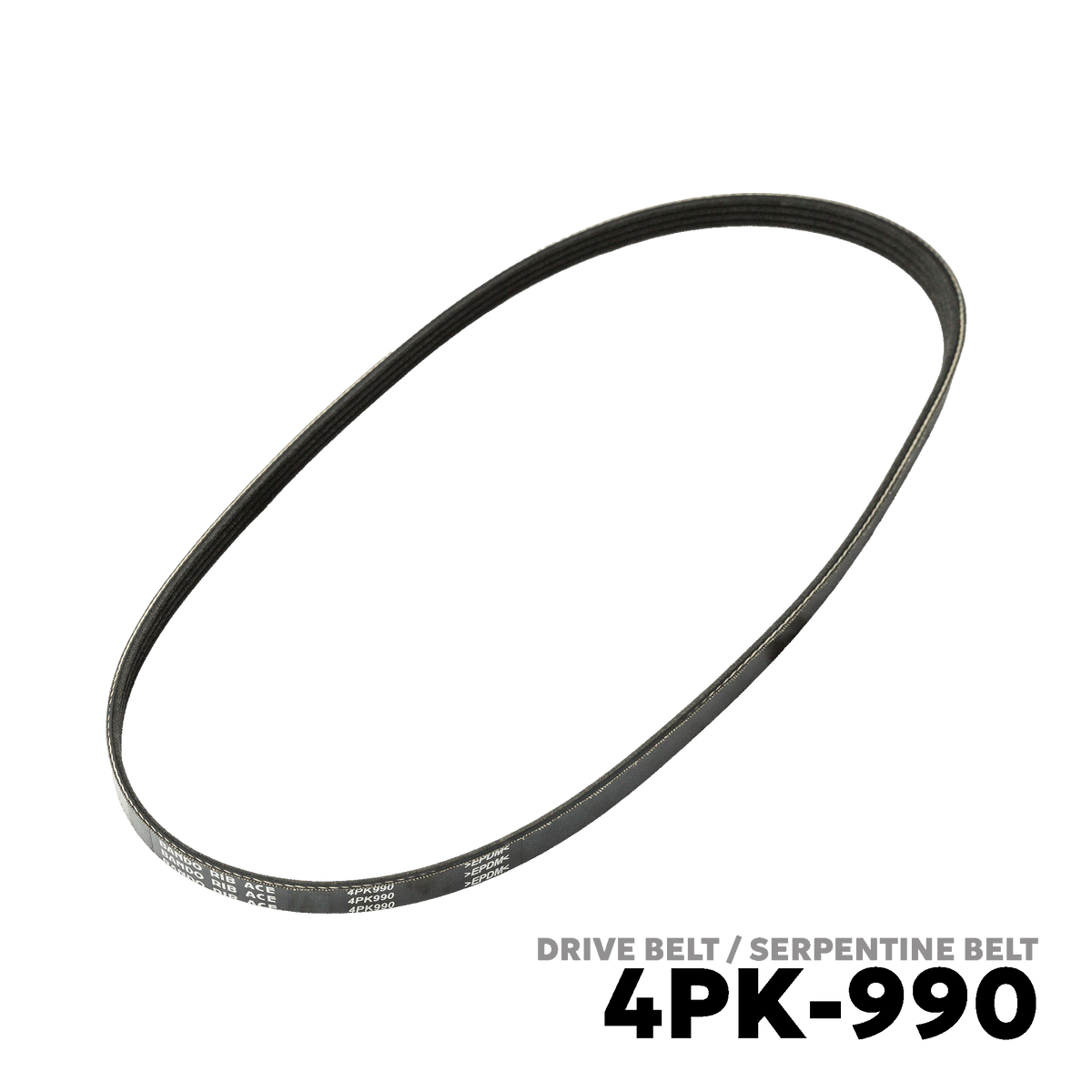 1996 - 2004 MITSUBISHI PAJERO (GEN 2) DRIVE BELT - BANDO 4PK-990
