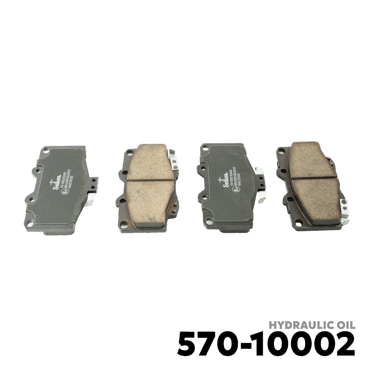 1996 - 2003 TOYOTA LAND CRUISER PRADO BRAKE PAD - SEIKEN 570-10002