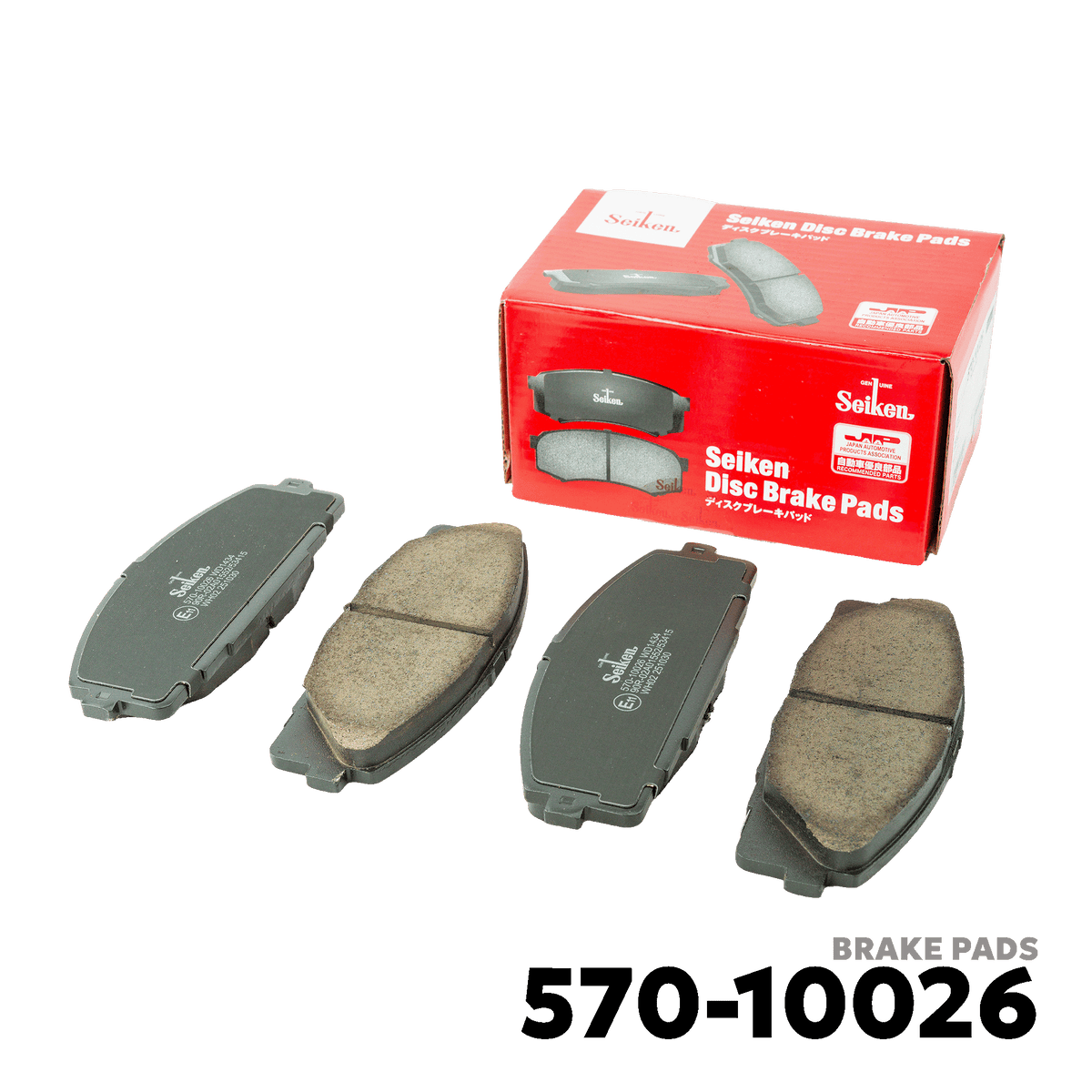 2006 - 2013 TOYOTA HIACE KDH212 BRAKE PAD - SEIKEN 570-100026