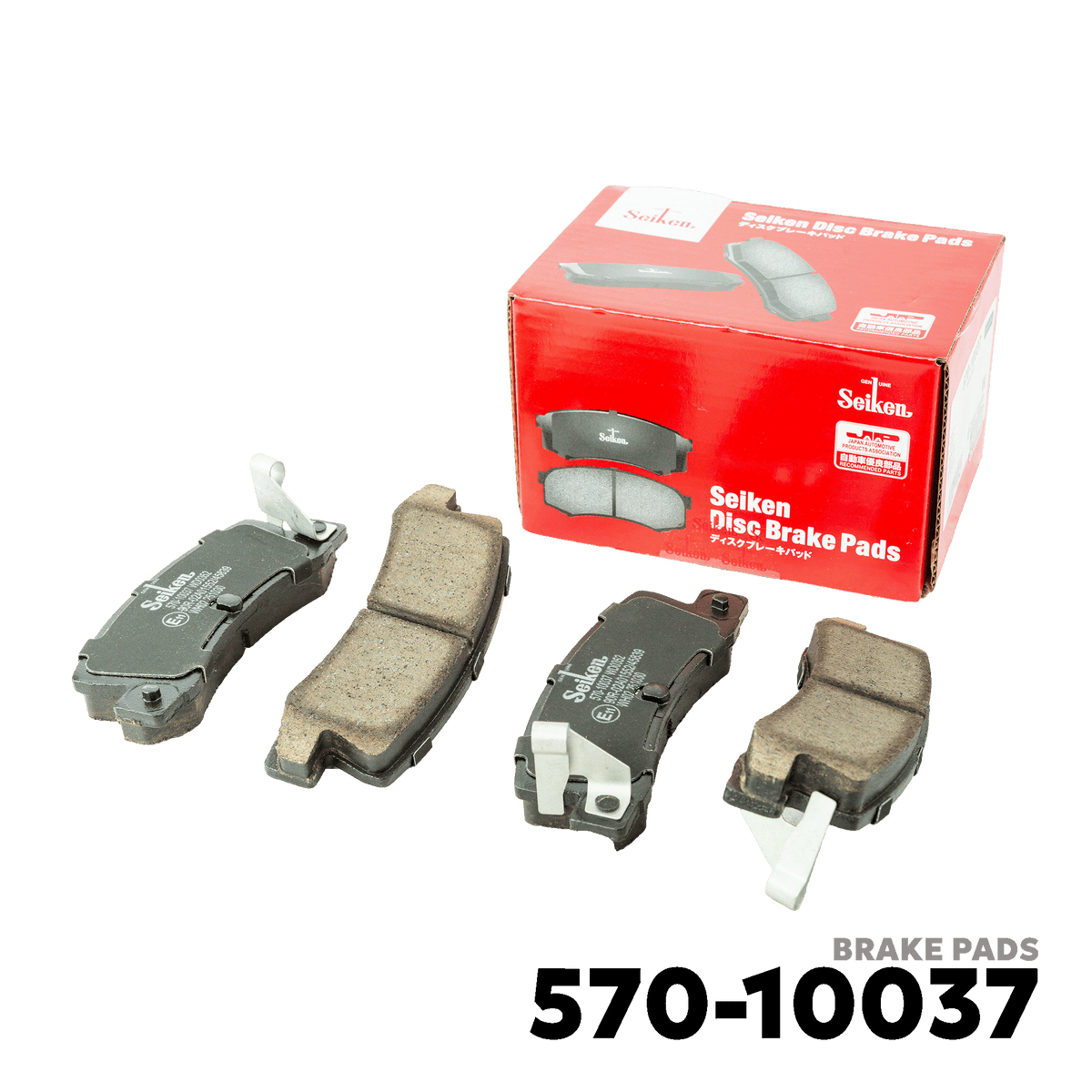 1997 - 2002 TOYOTA COROLLA 1.8 BRAKE PAD - SEIKEN 570-10037