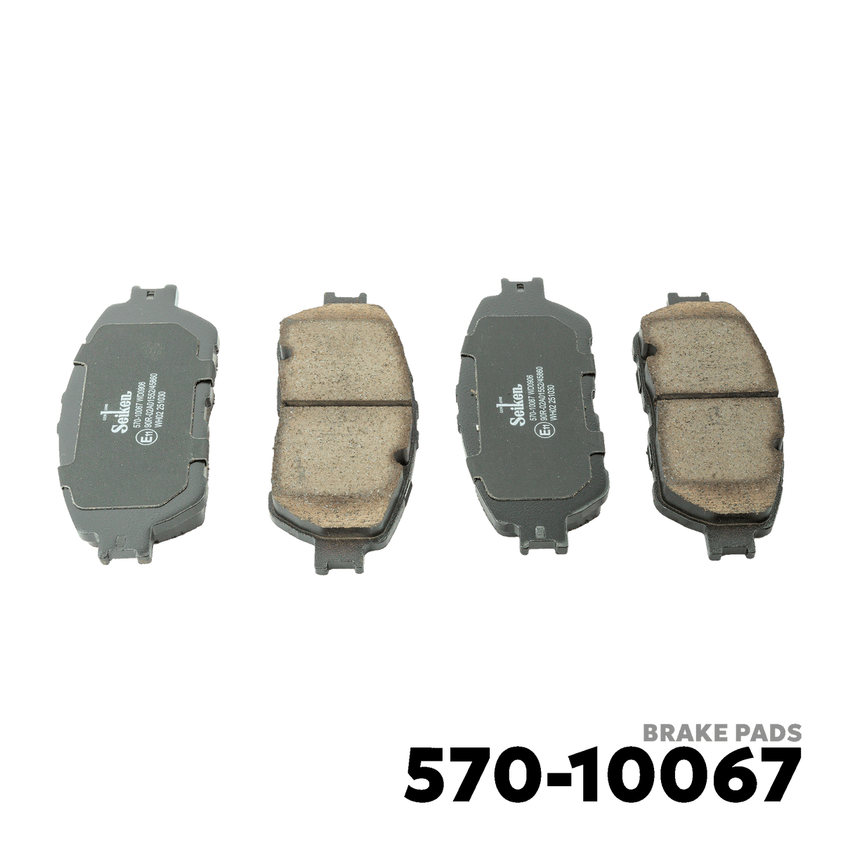 2003 - 2006 TOYOTA PREVIA BRAKE PAD - SEIKEN 570-10067