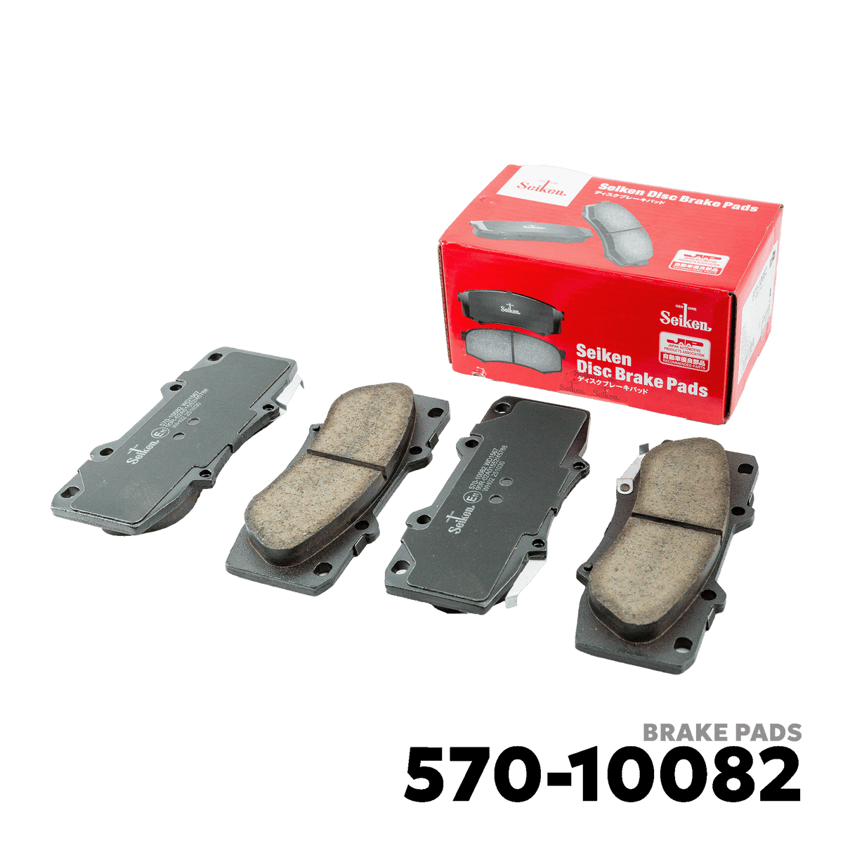 1999 - 2011 HINO DUTRO LIGHT TRUCK BRAKE PAD - SEIKEN 570-10082