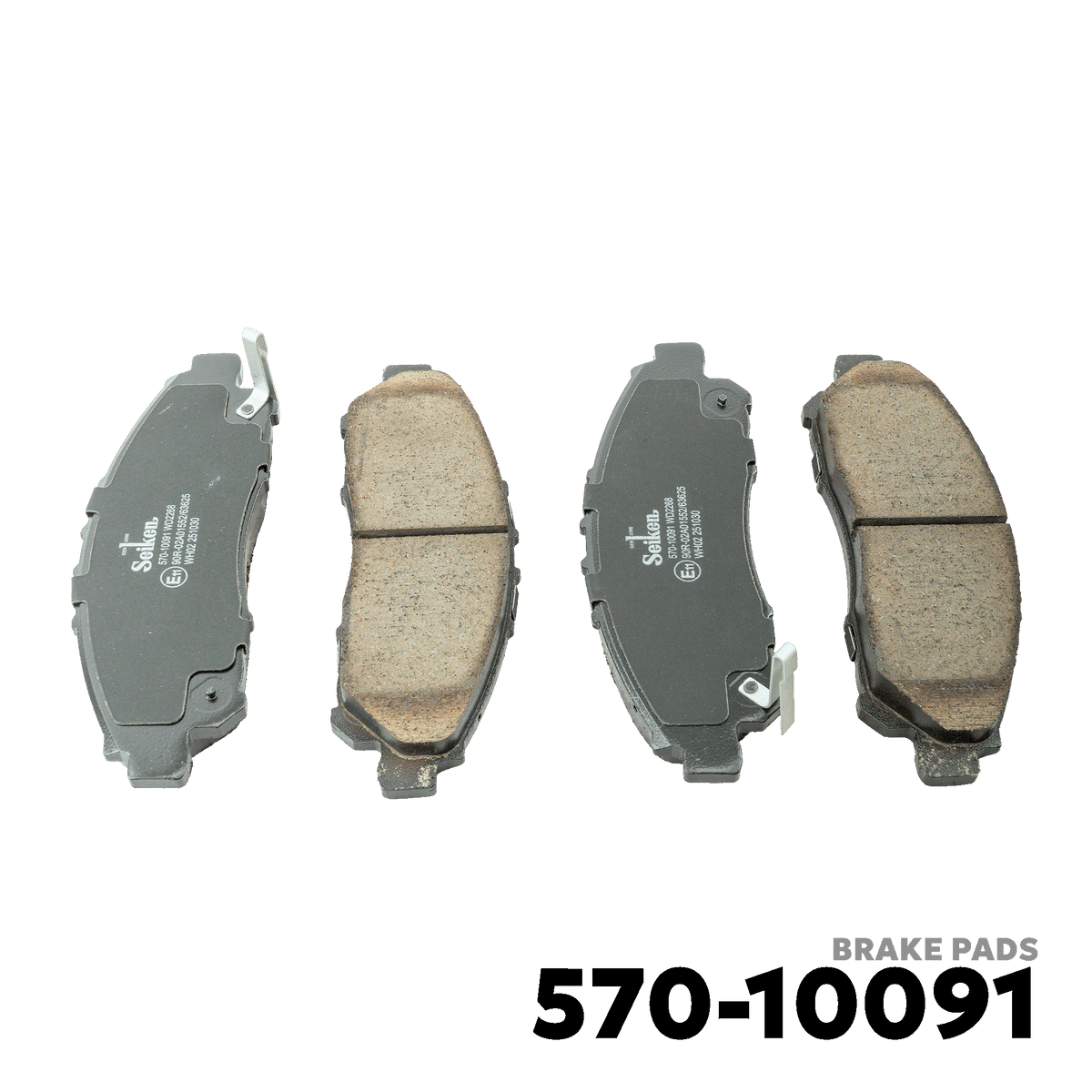 2019 - 2023 TOYOTA HIACE GRANDIA BRAKE PAD - SEIKEN 570-10091