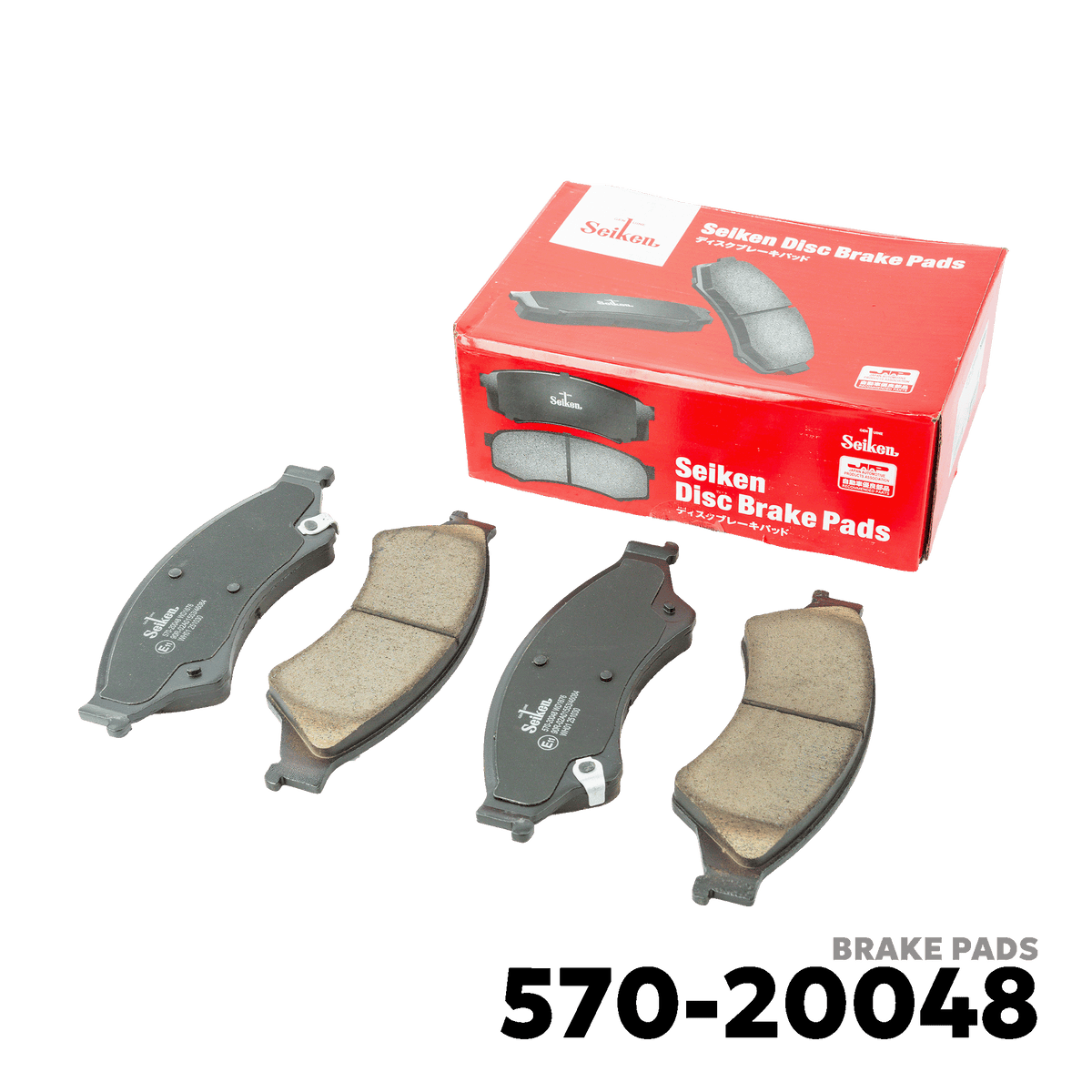 2012 - 2021 FORD RANGER BRAKE PAD - SEIKEN 570-20048