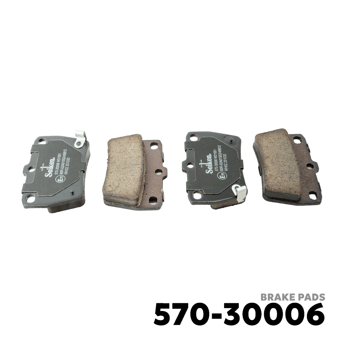 2010 - 2017 MITSUBISHI ASX BRAKE PAD - SEIKEN 570-30006