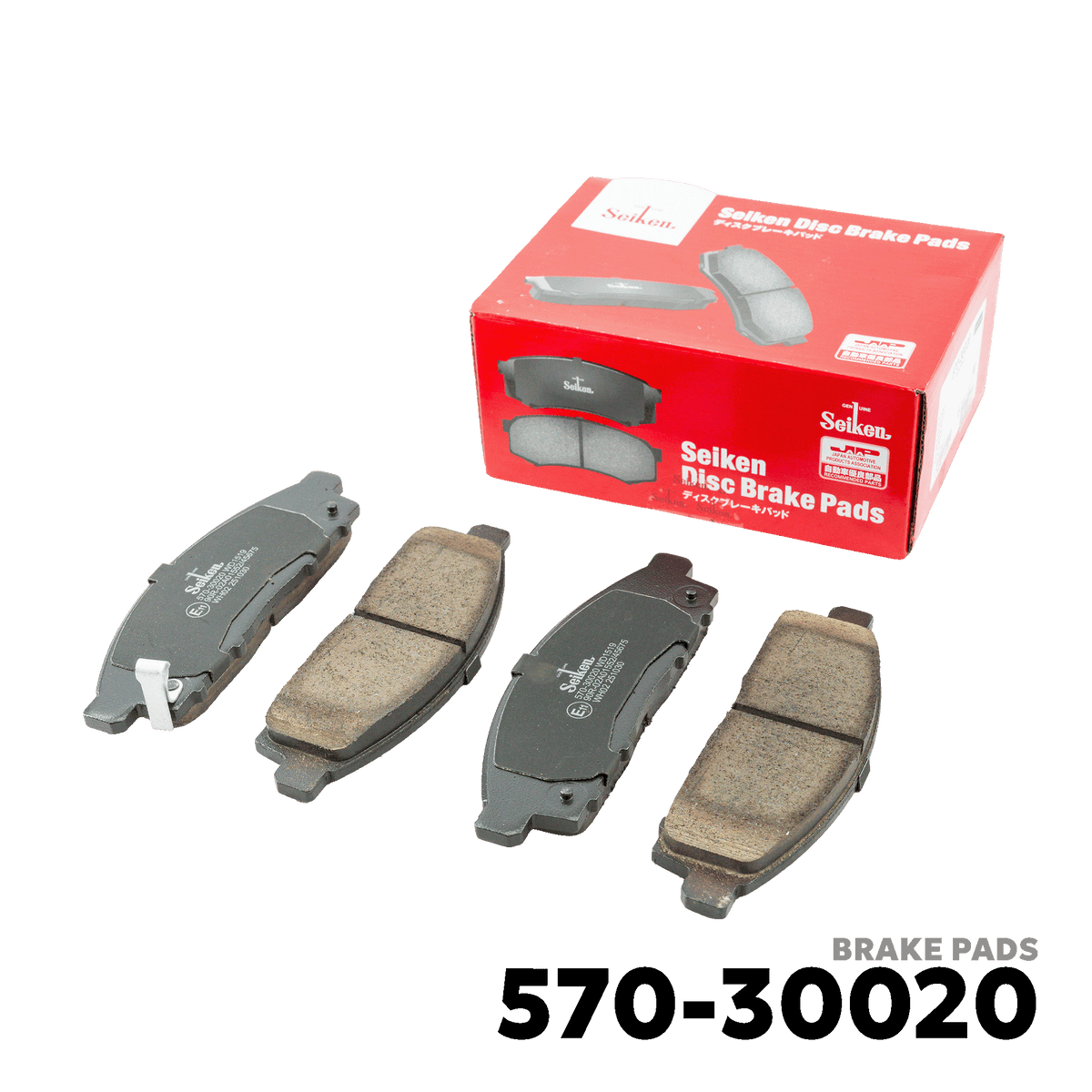 2008 - 2015 MITSUBISHI MONTERO SPORT SPORT BRAKE PAD - SEIKEN 570-30020