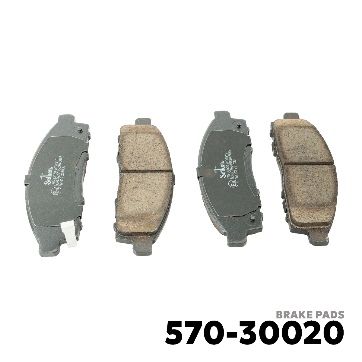 2008 - 2015 MITSUBISHI MONTERO SPORT SPORT BRAKE PAD - SEIKEN 570-30020
