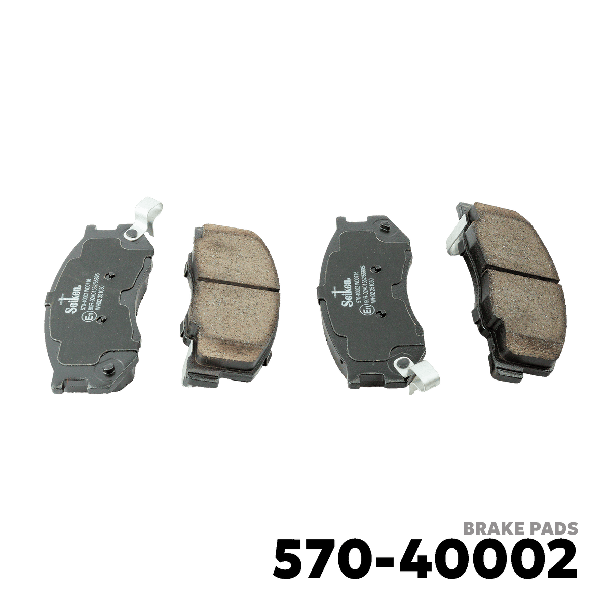 1998 - 2004 TOYOTA TAMARAW REVO BRAKE PAD - SEIKEN 570-40002