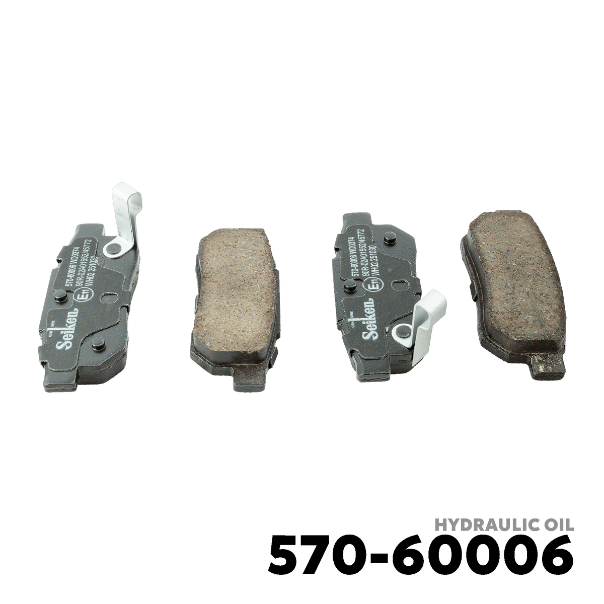 2003 - 2008 HONDA CITY / JAZZ GD BRAKE PAD - SEIKEN 570-60006