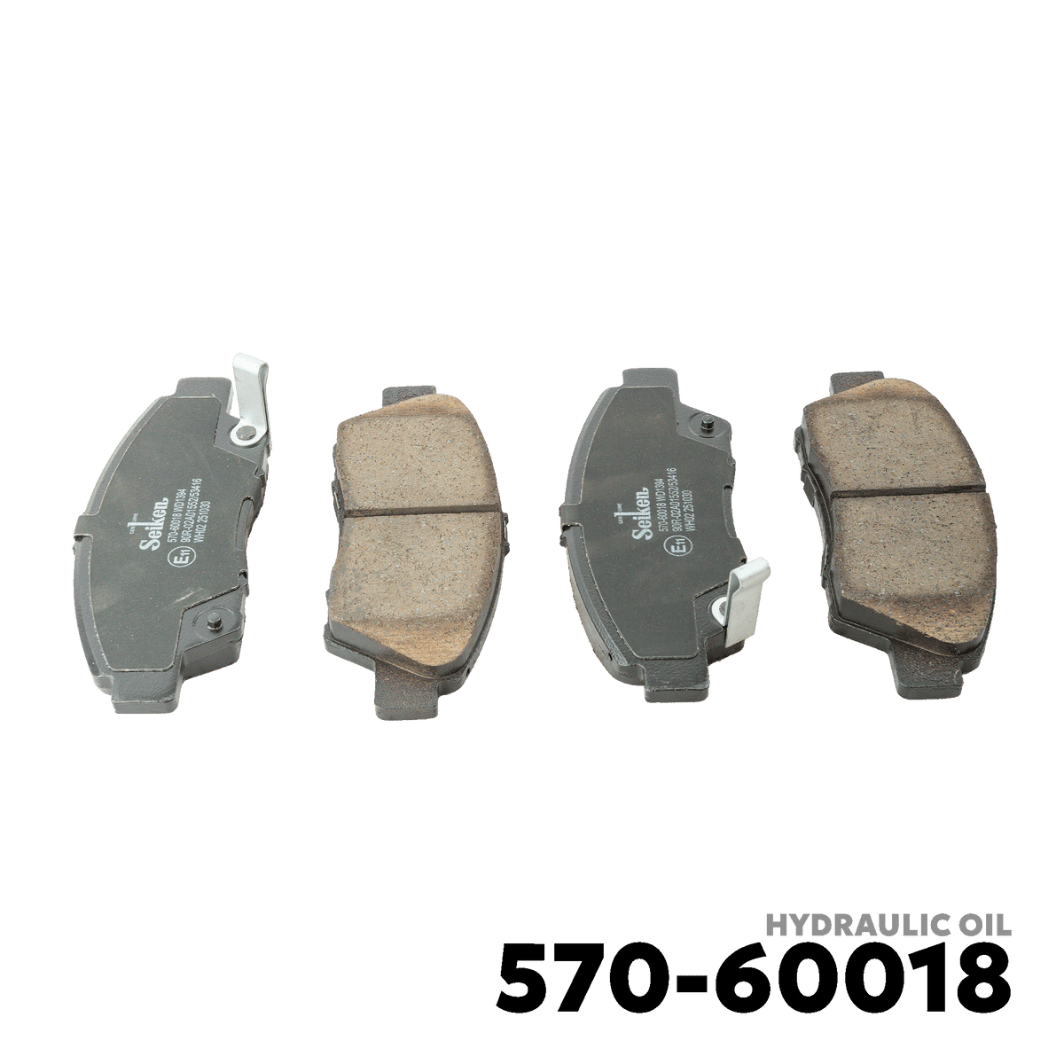 2006 - 2011 HONDA CIVIC BRAKE PAD - SEIKEN 570-60018