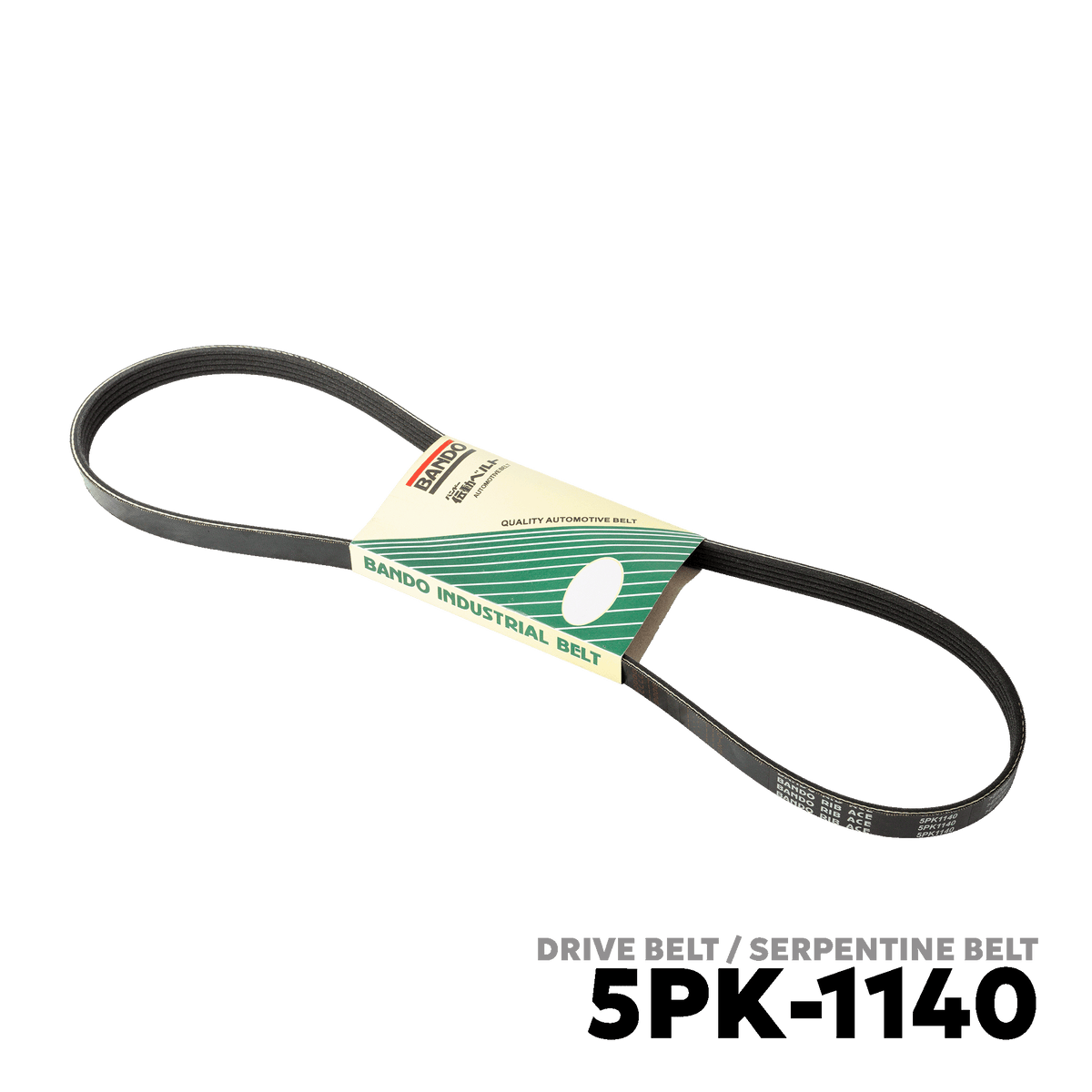 2002-2019 HONDA JAZZ DRIVE BELT - BANDO 5PK-1140