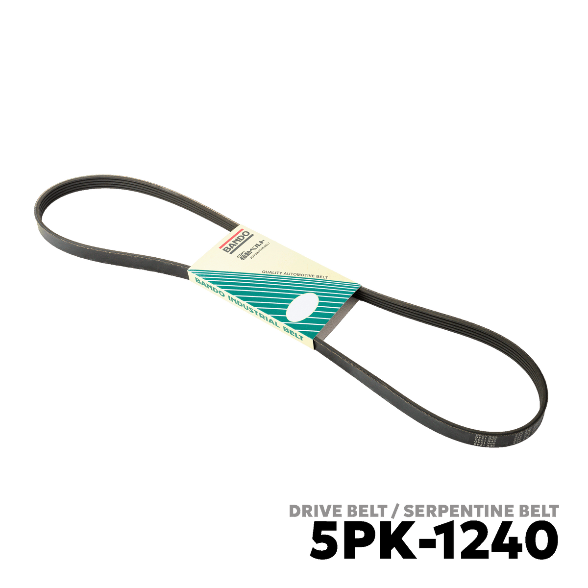 2008 - 2017 MITSUBISHI LANCER SHARK DRIVE BELT - BANDO 5PK-1240