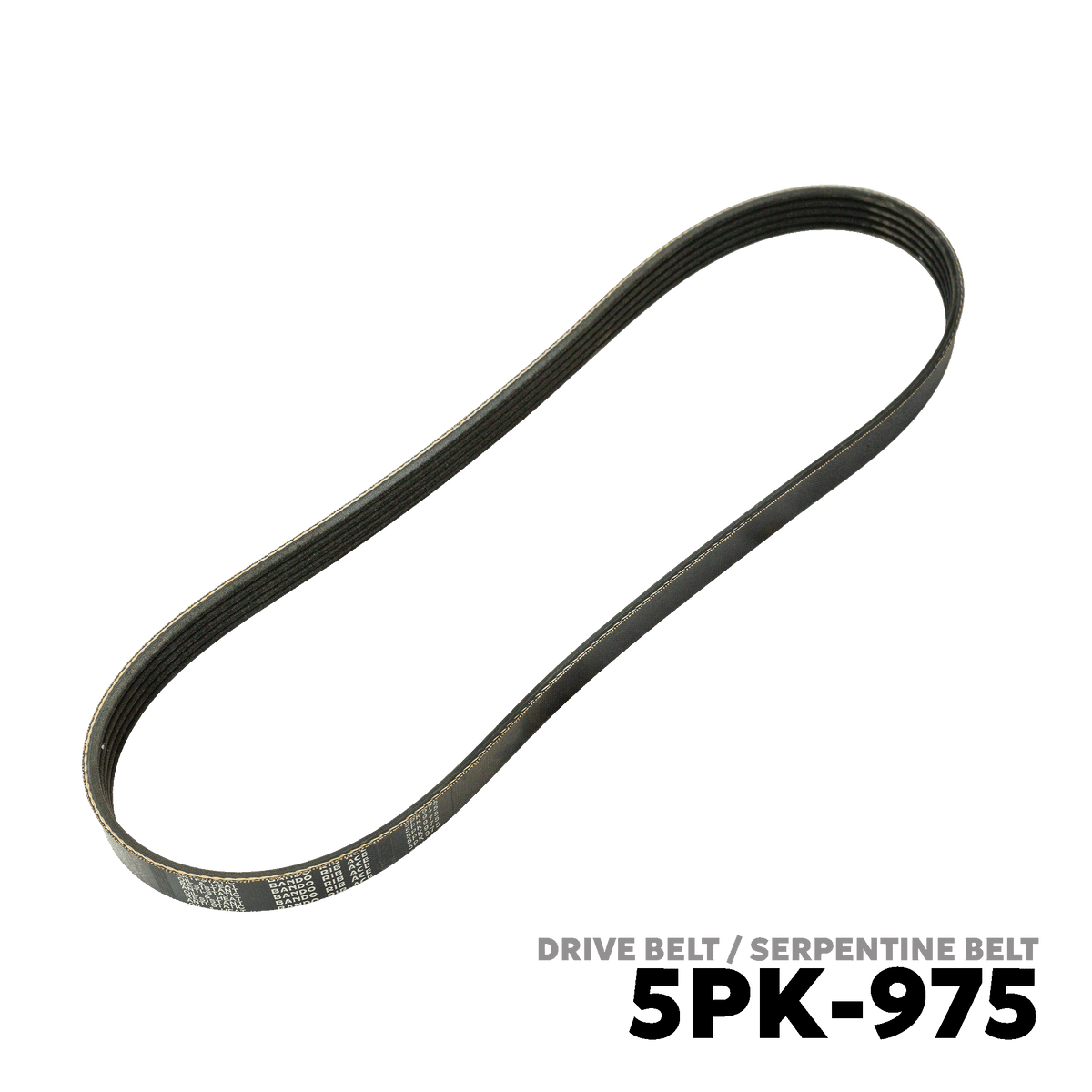 1993 - 1997 MAZDA 626 GLX / ACCORD RIVAL DRIVE BELT - BANDO 5PK-975