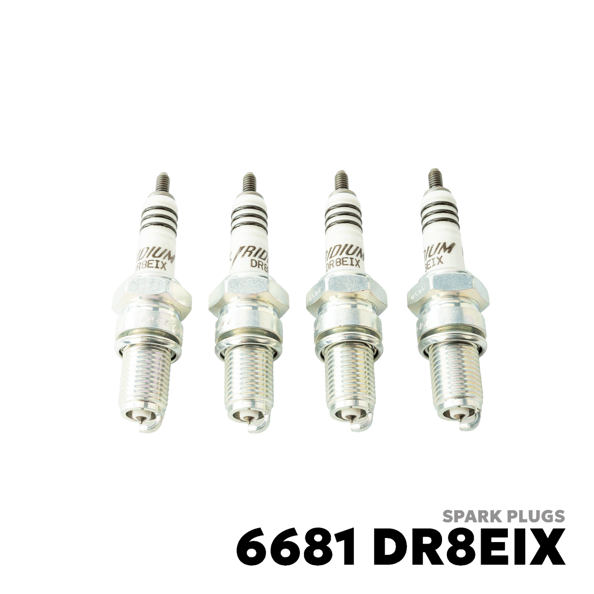 1996 - 2006 SUZUKI GSF 1200 / 1200S SPARK PLUGS - NGK - 6681 DR9EIX