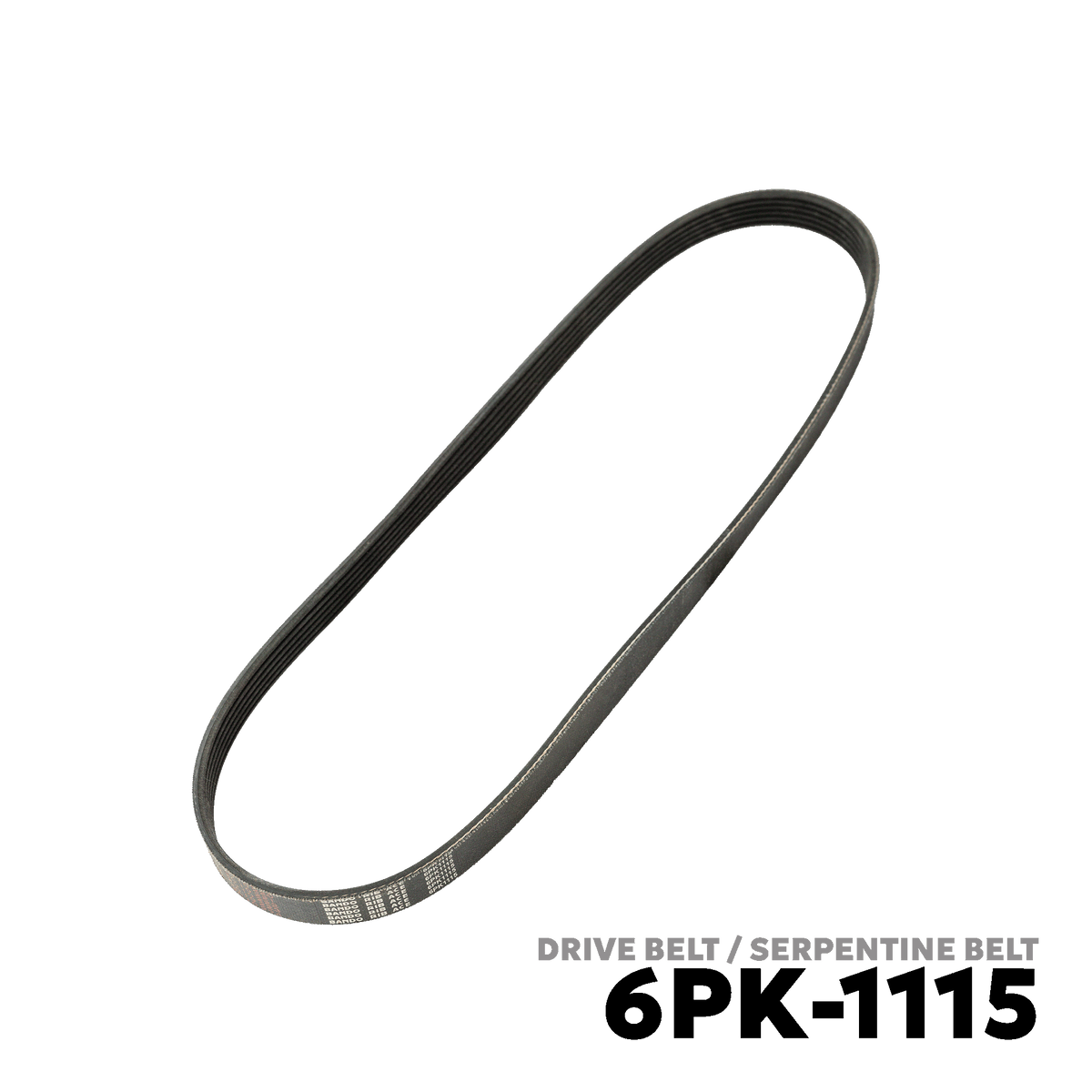 2008 - 2014 VOLKSWAGEN GTI 6 DRIVE BELT - BANDO 6PK-1115