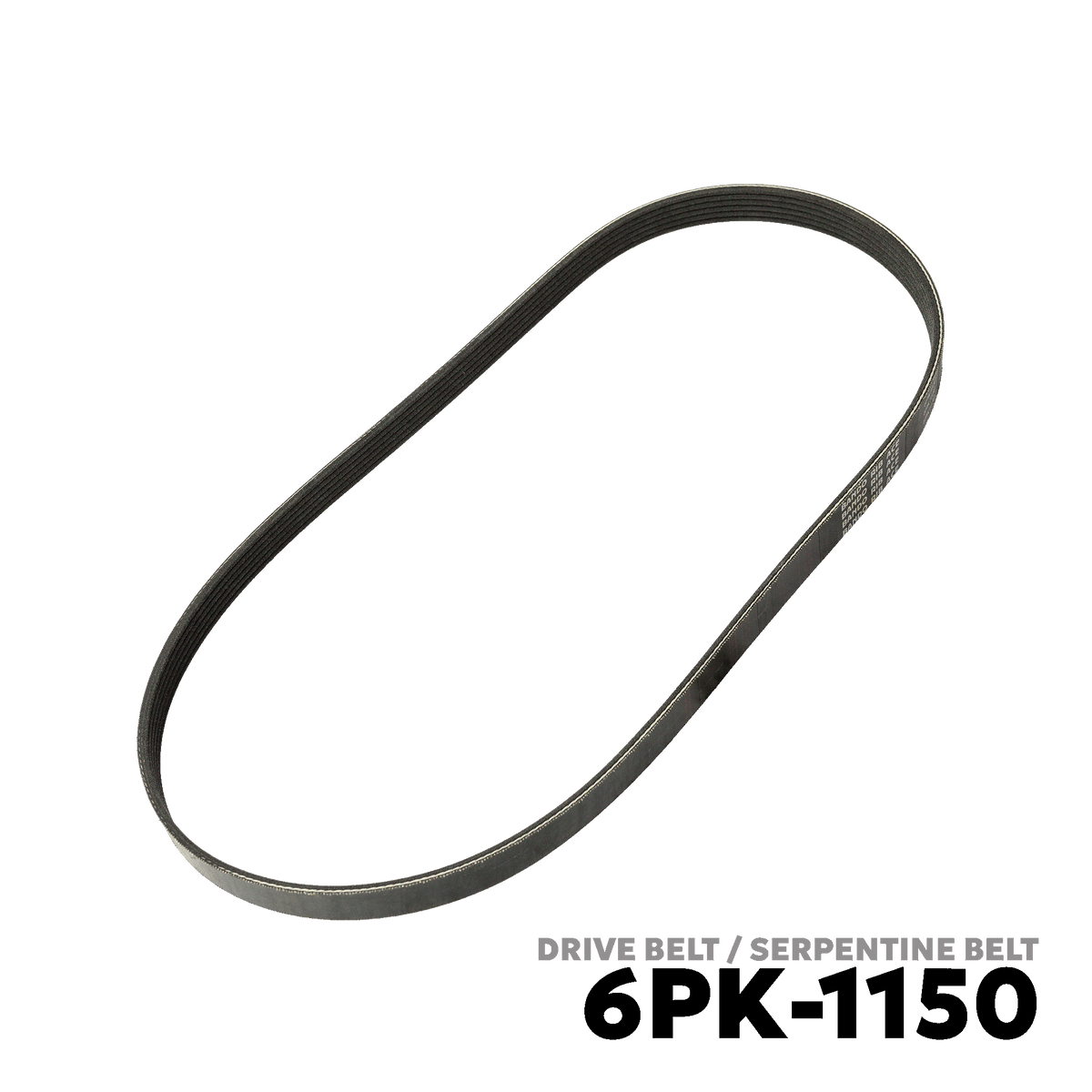 2016 - 2022 TOYOTA VIOS GEN 3 / 4 BATMAN / SUPERMAN DRIVE BELT - BANDO 6PK-1150