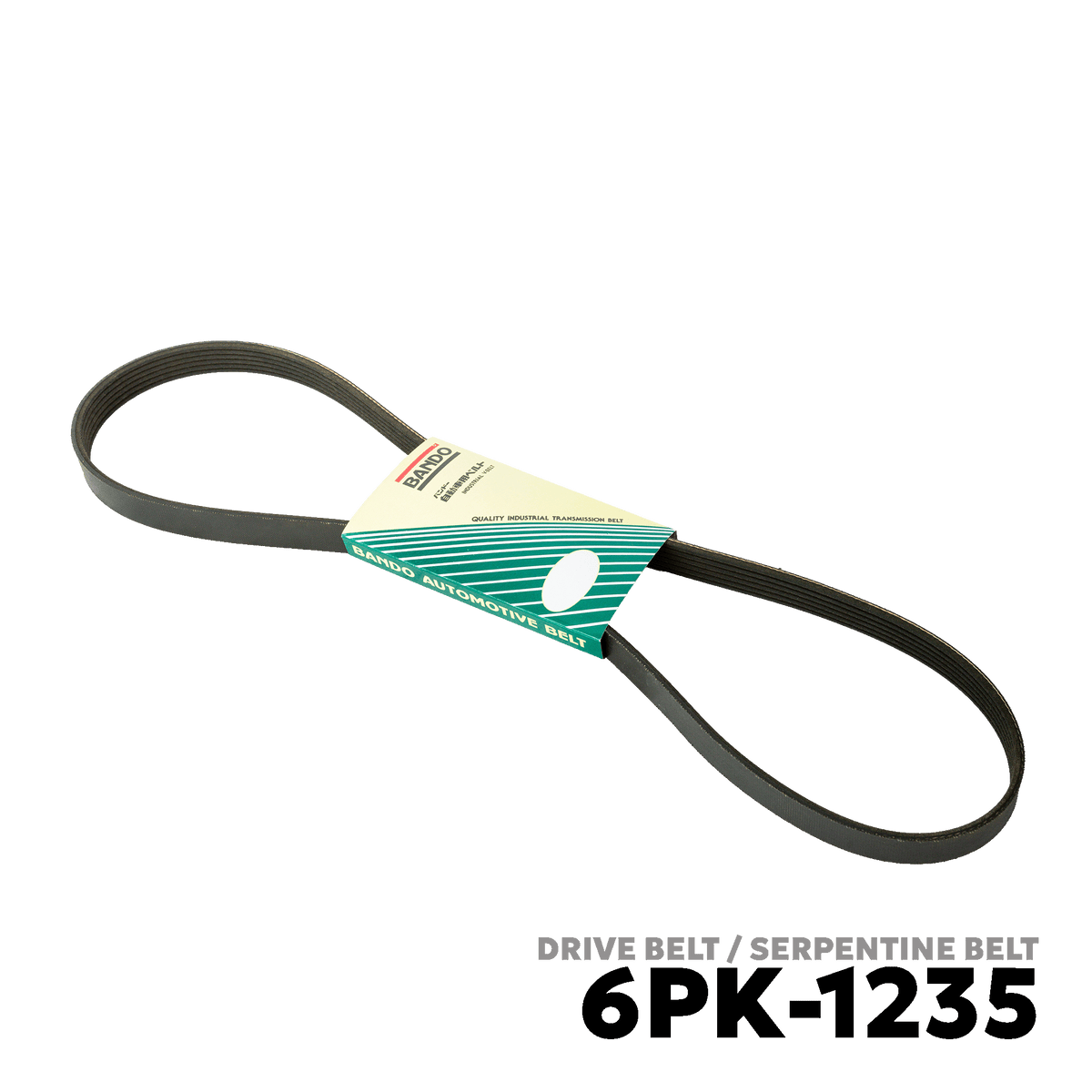 2010 - 2019 TOYOTA COROLLA ALTIS GEN 10 / 11 DRIVE BELT - BANDO 6PK-1235