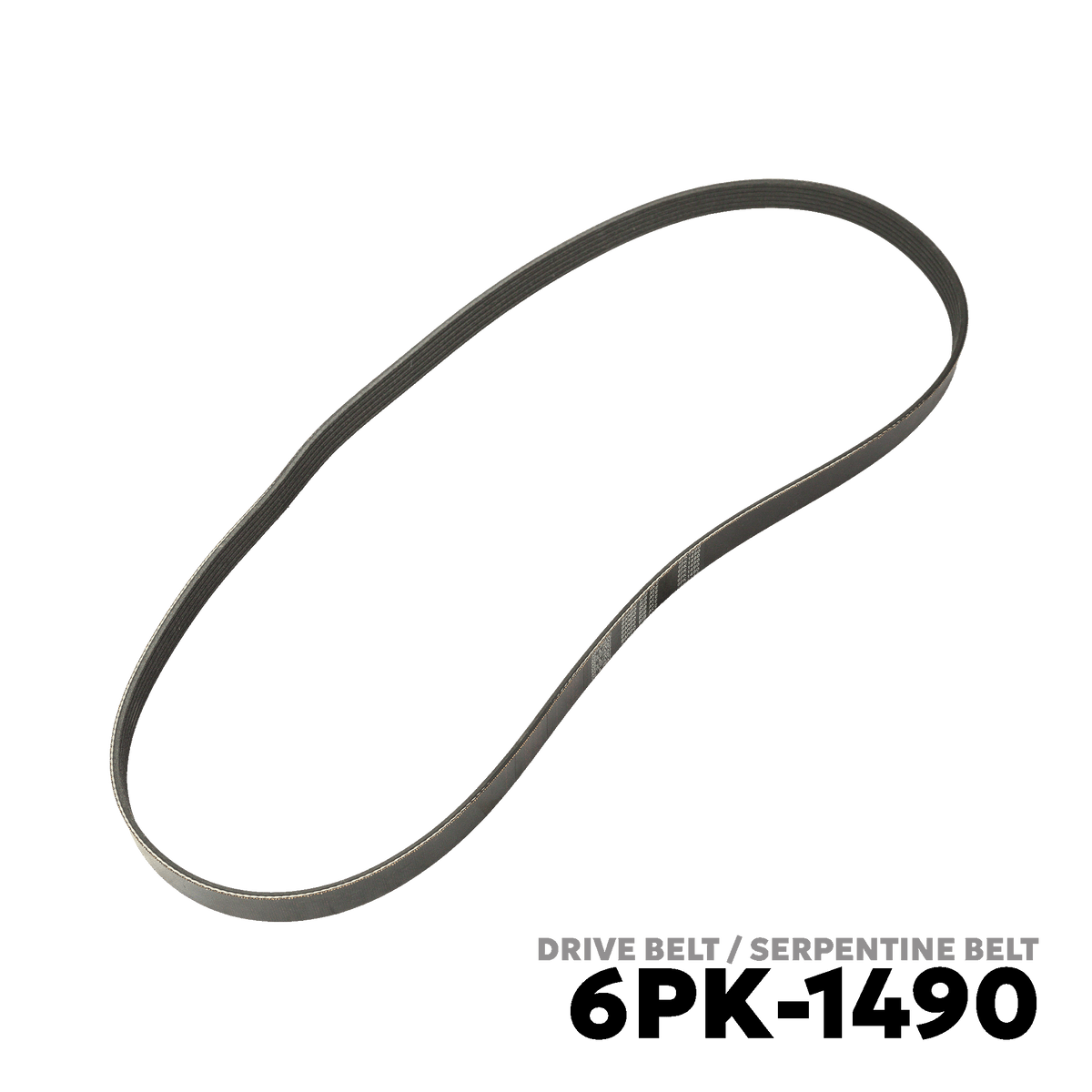 2010 - 2015 MITSUBISHI ASX DSL DRIVE BELT - BANDO 6PK-1490