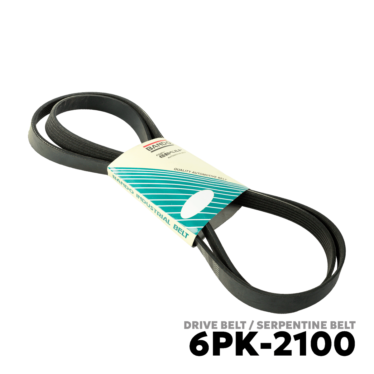 2005 - 2015 TOYOTA FORTUNER / HILUX GEN 1 DRIVE BELT - BANDO 6PK-2100
